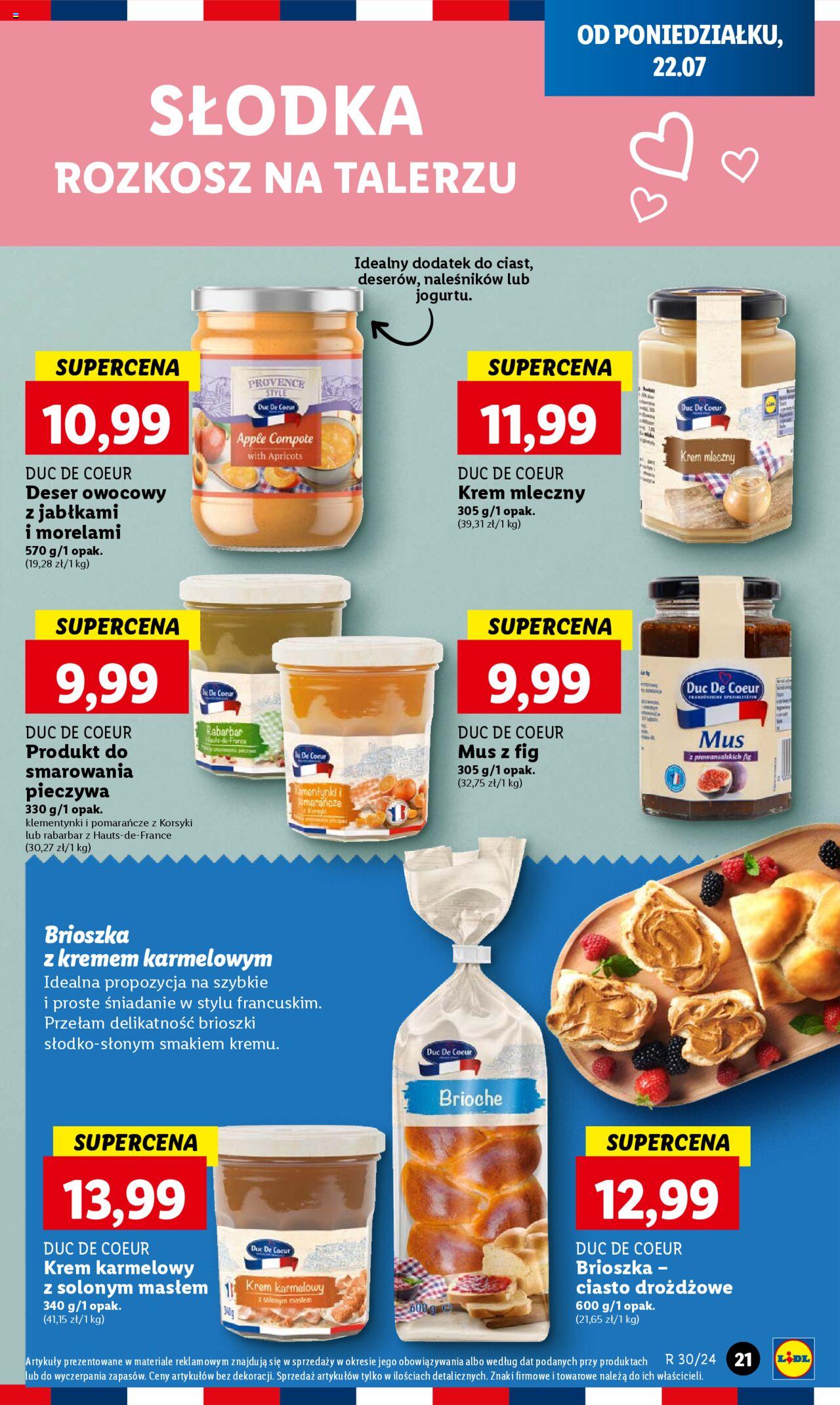 LIDL gazetka ważna od 22.07.2024 do 24.07.2024 strona 21