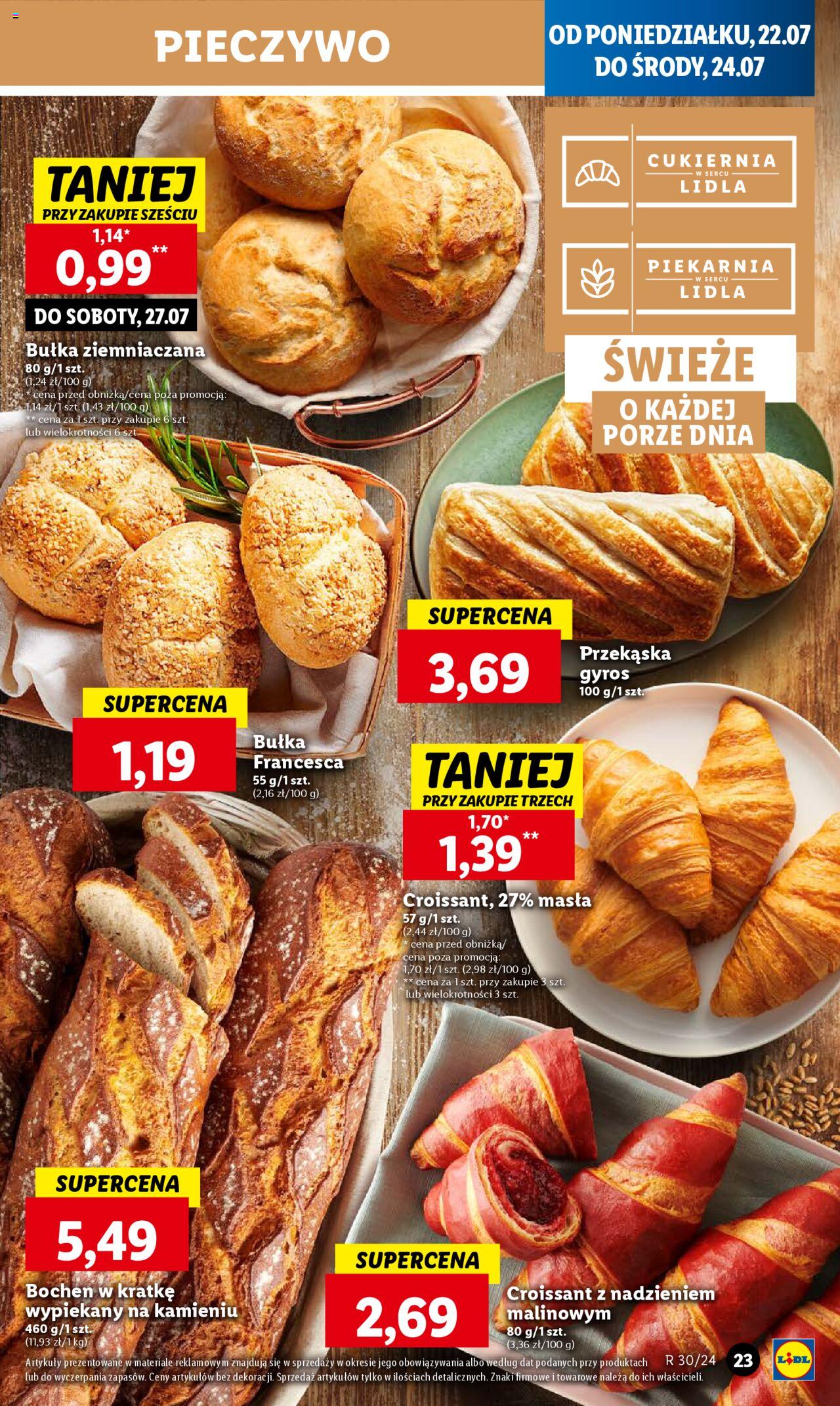 LIDL gazetka ważna od 22.07.2024 do 24.07.2024 strona 23
