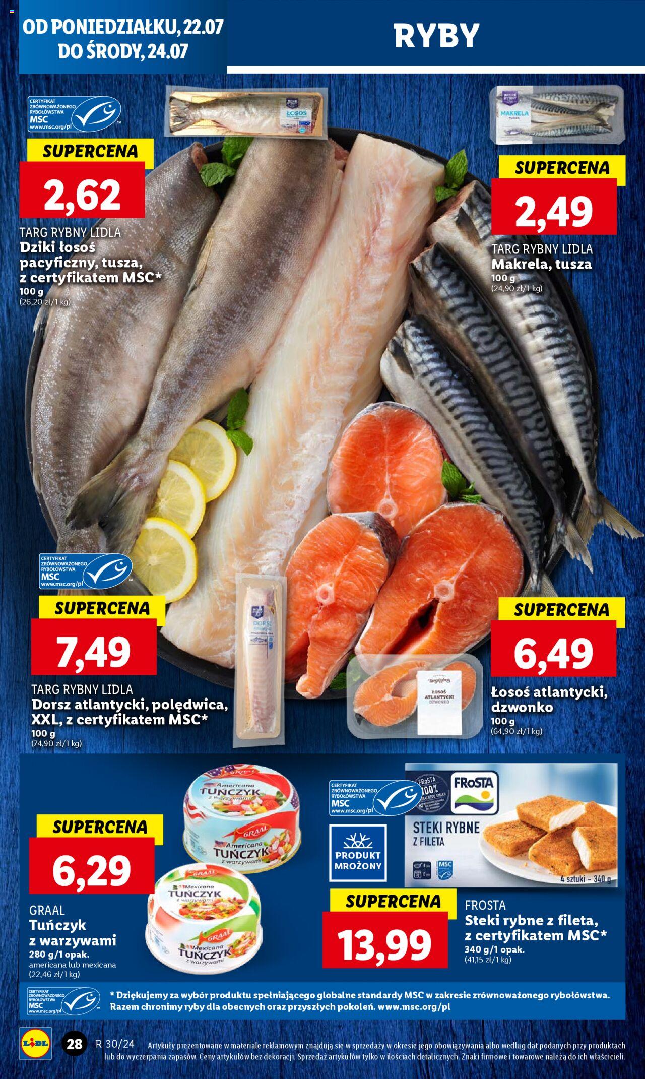 LIDL gazetka ważna od 22.07.2024 do 24.07.2024 strona 30