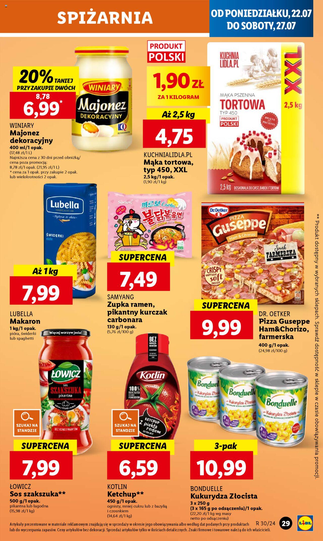LIDL gazetka ważna od 22.07.2024 do 24.07.2024 strona 31