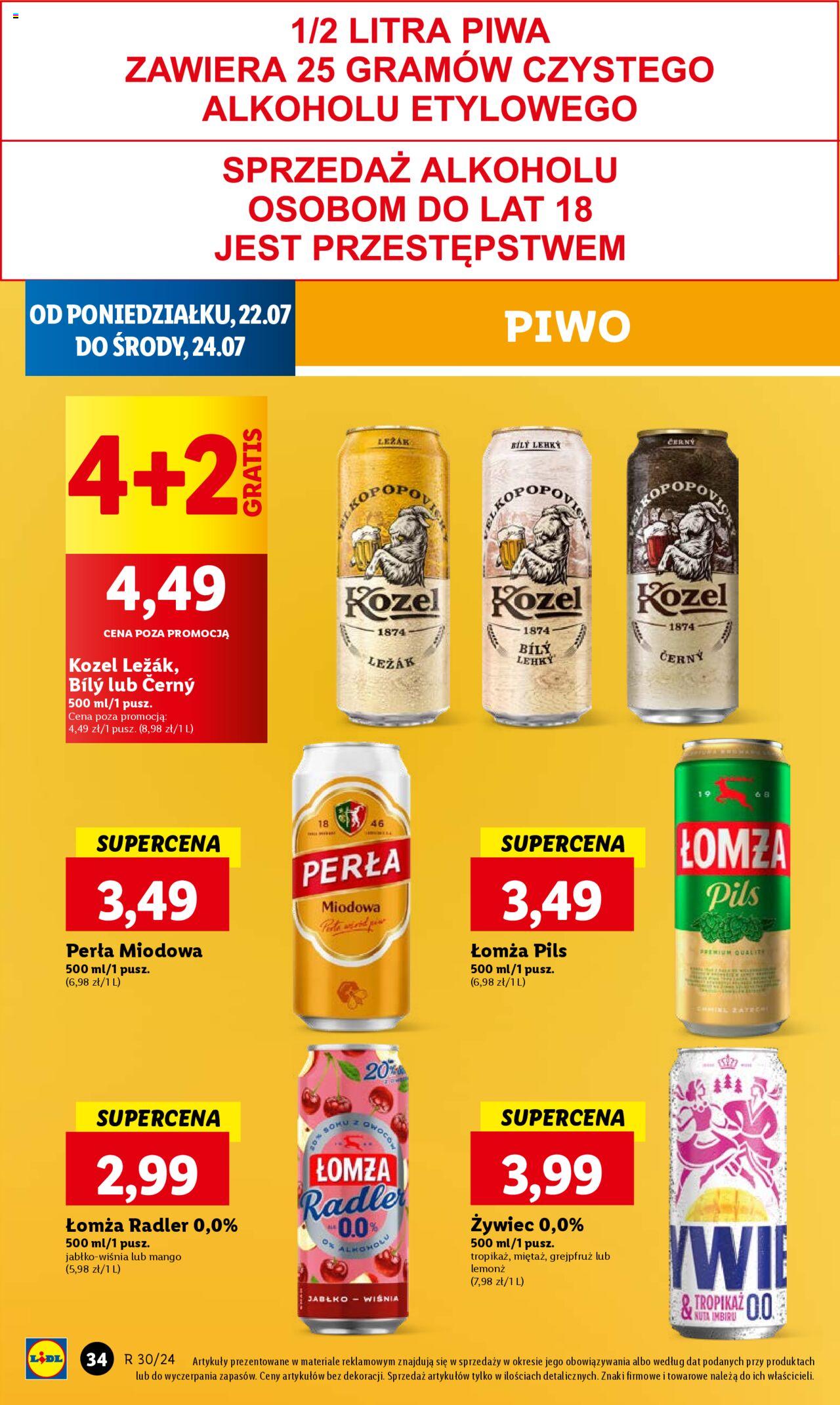 LIDL gazetka ważna od 22.07.2024 do 24.07.2024 strona 36