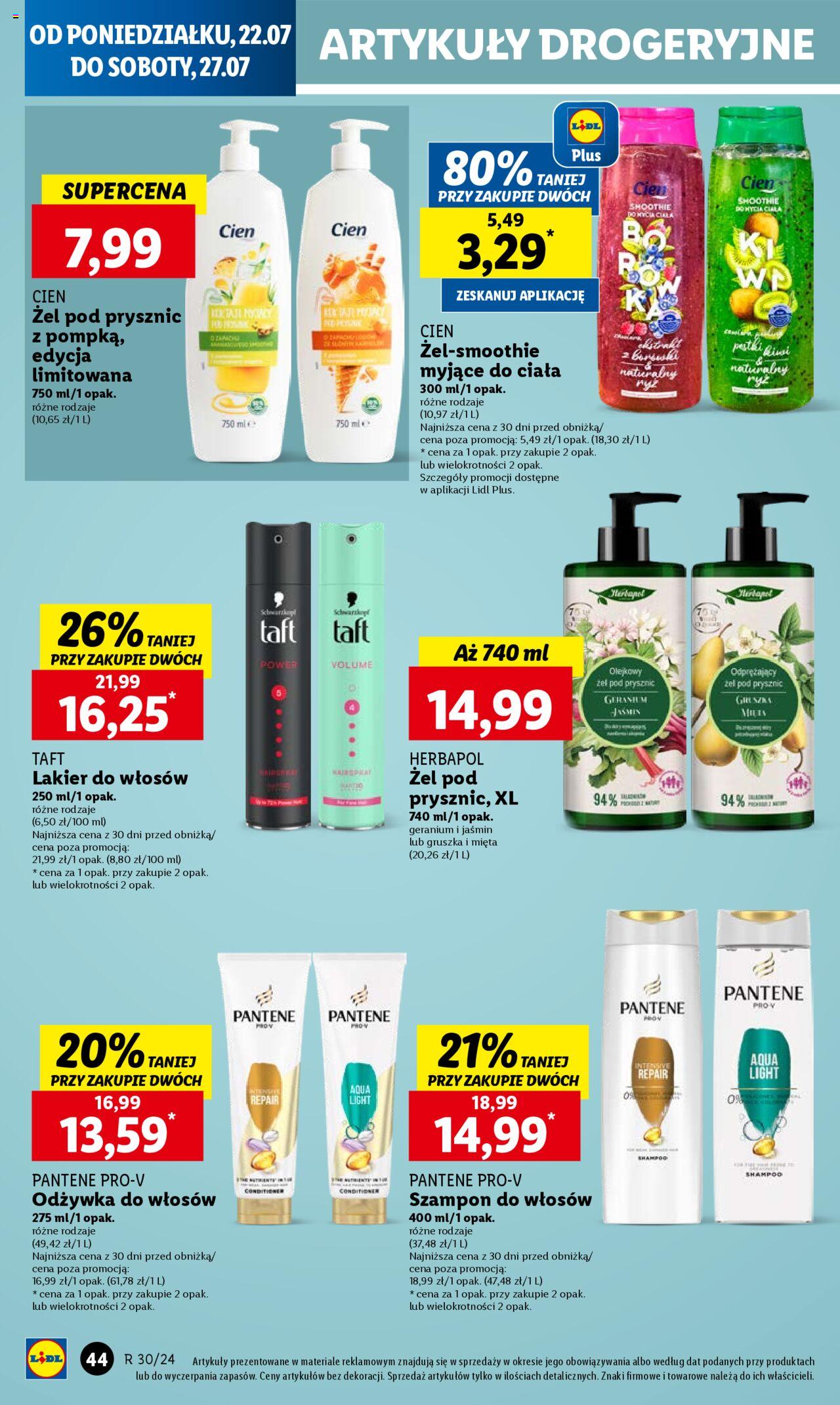 LIDL gazetka ważna od 22.07.2024 do 24.07.2024 strona 48