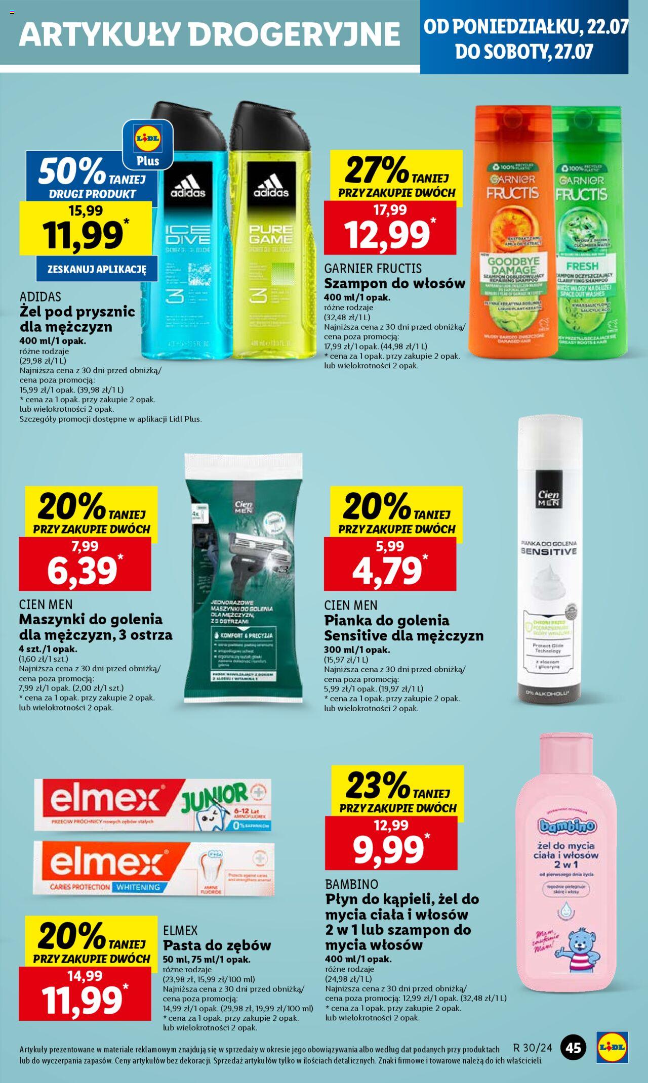 LIDL gazetka ważna od 22.07.2024 do 24.07.2024 strona 49