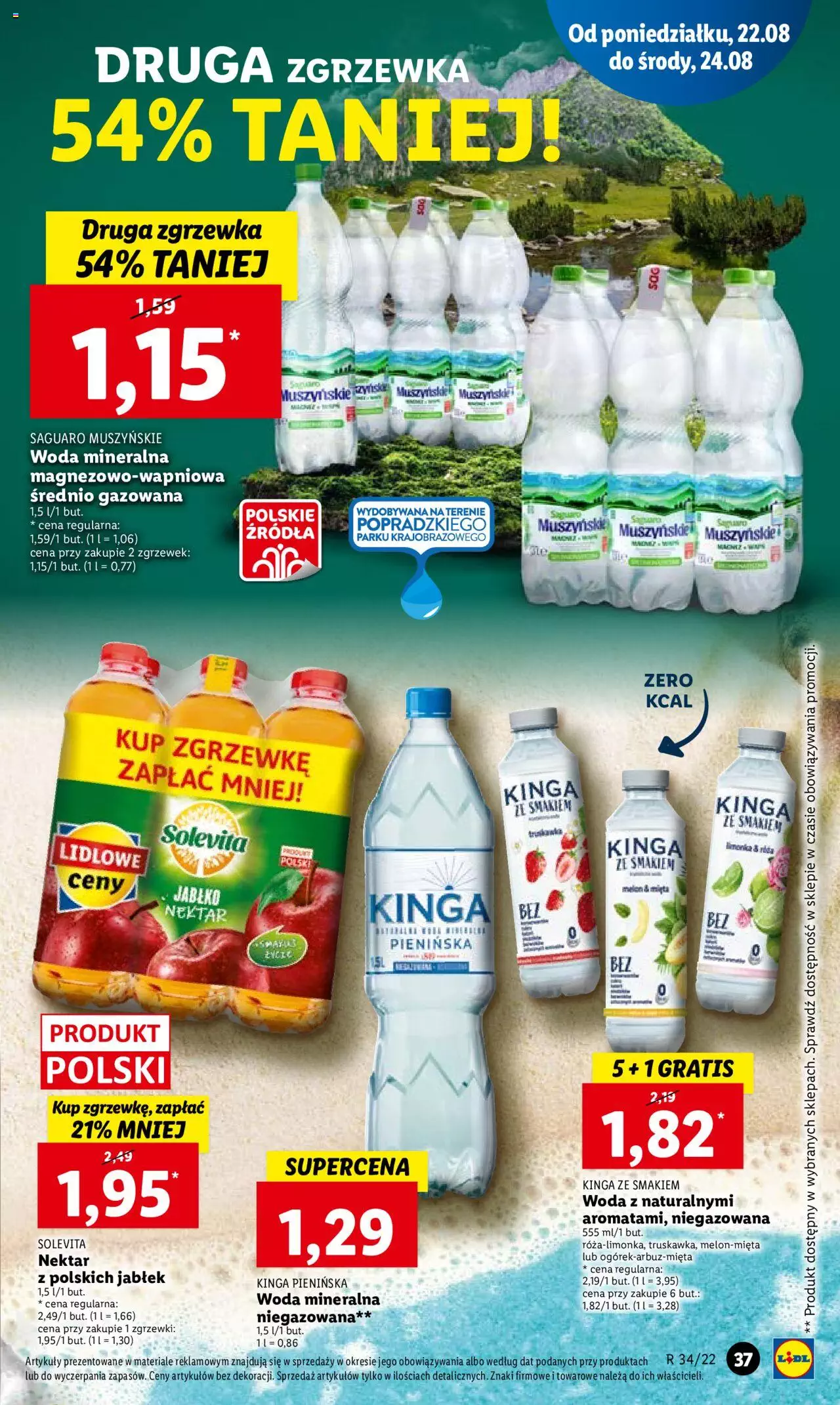 Lidl gazetka ważna od 22.08.2022 do 24.08.2022 strona 39