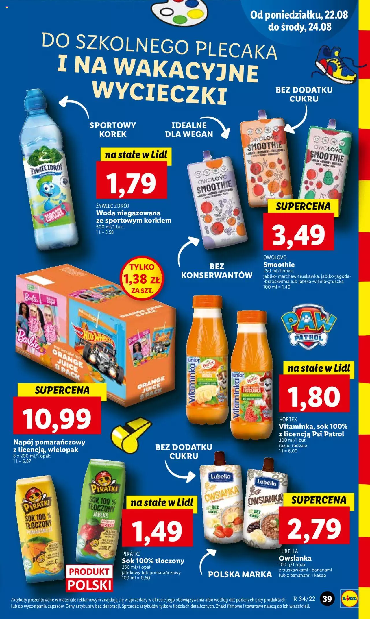 Lidl gazetka ważna od 22.08.2022 do 24.08.2022 strona 41