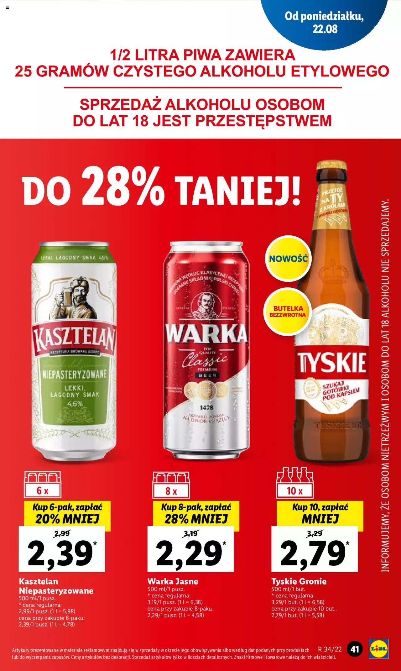 Lidl gazetka ważna od 22.08.2022 do 24.08.2022 strona 43
