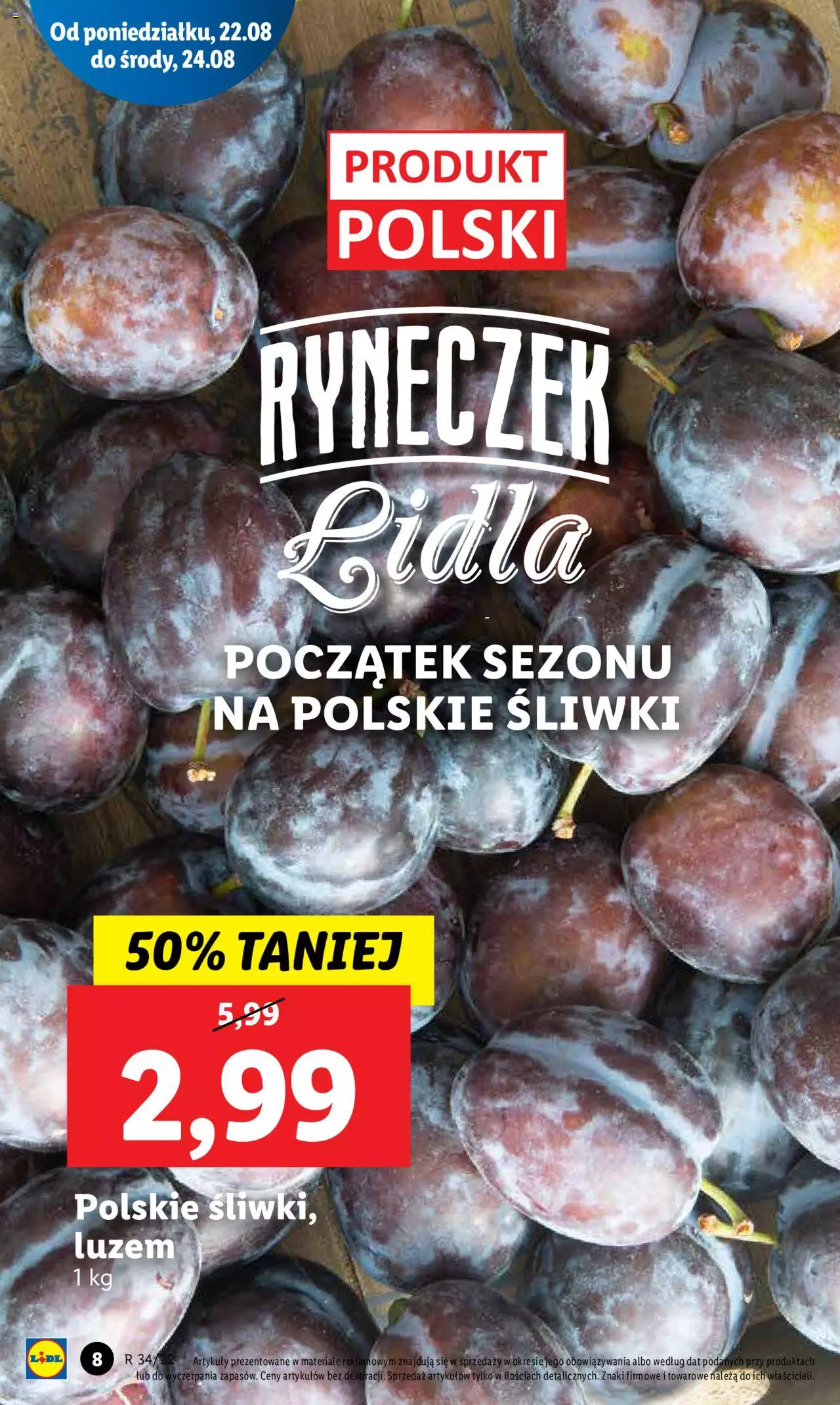 Lidl gazetka ważna od 22.08.2022 do 24.08.2022 strona 8
