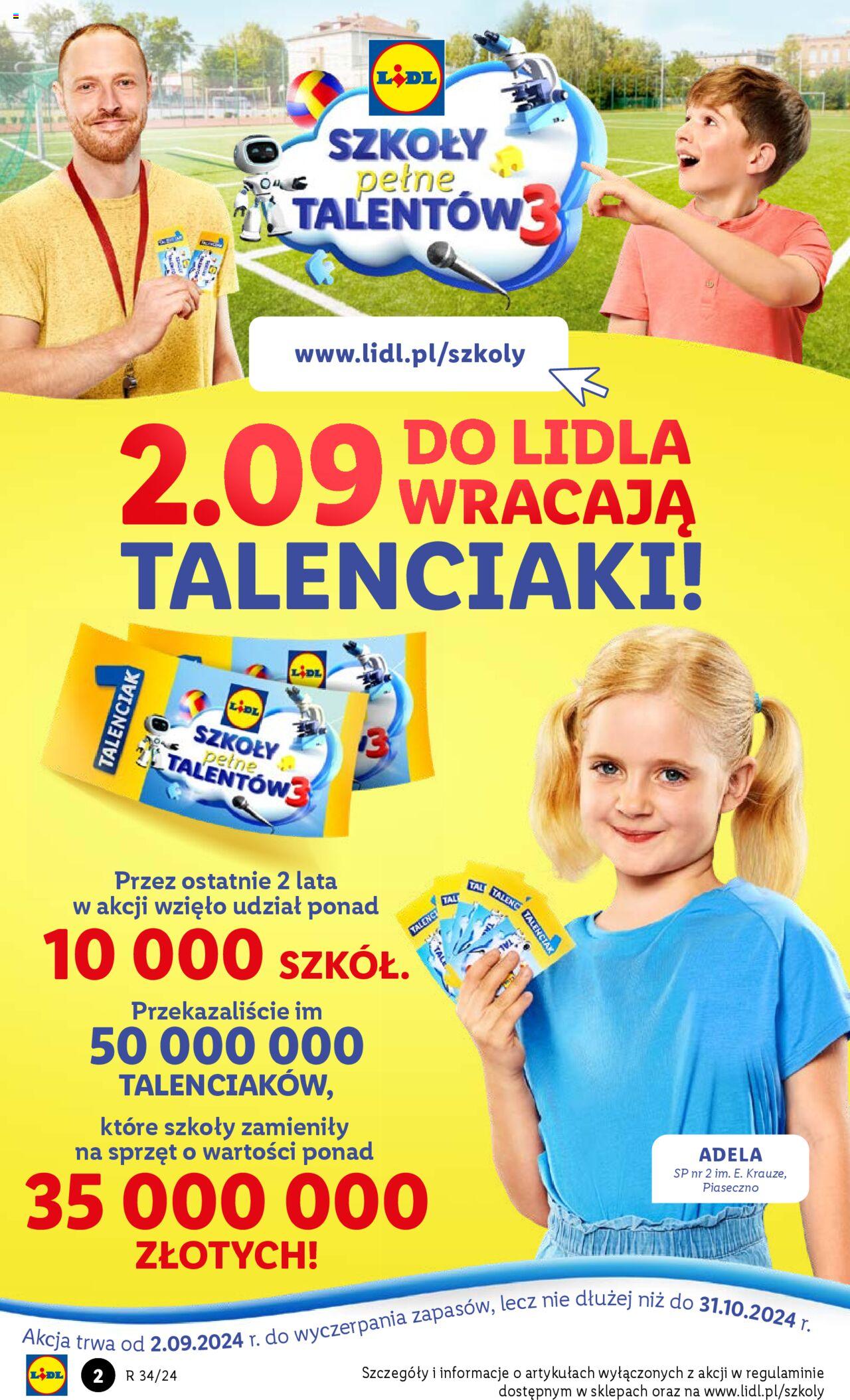 LIDL gazetka ważna od 22.08.2024 do 25.08.2024 strona 2