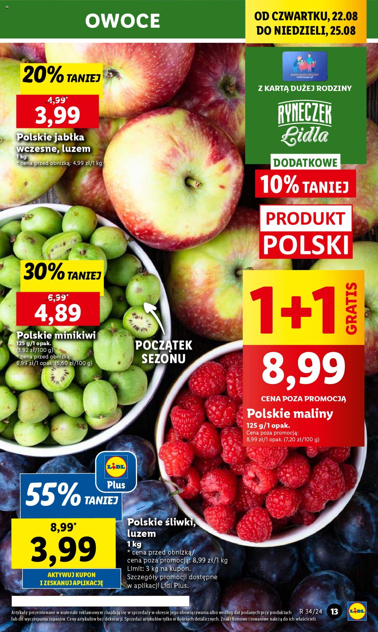 LIDL gazetka ważna od 22.08.2024 do 25.08.2024 strona 15