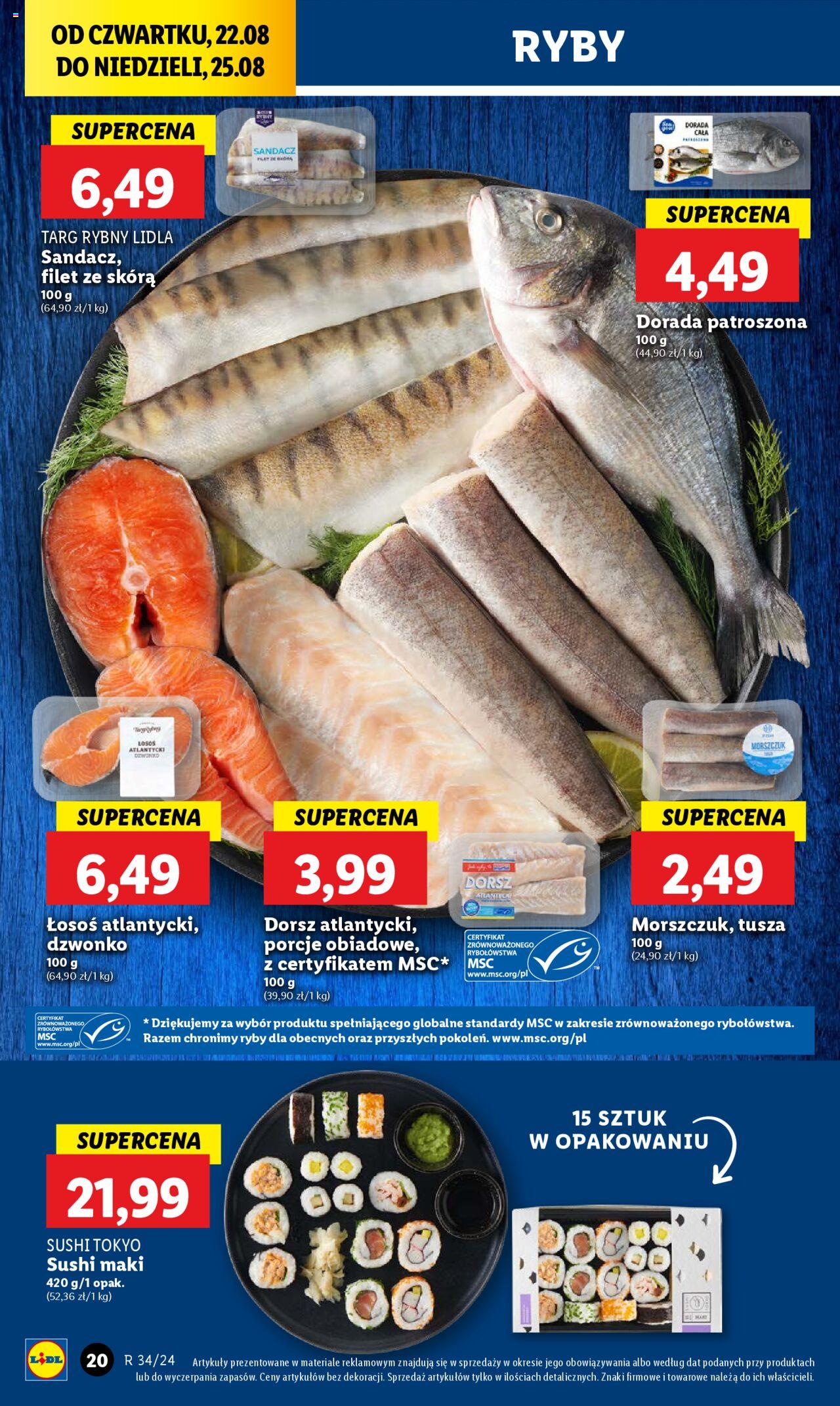 LIDL gazetka ważna od 22.08.2024 do 25.08.2024 strona 24