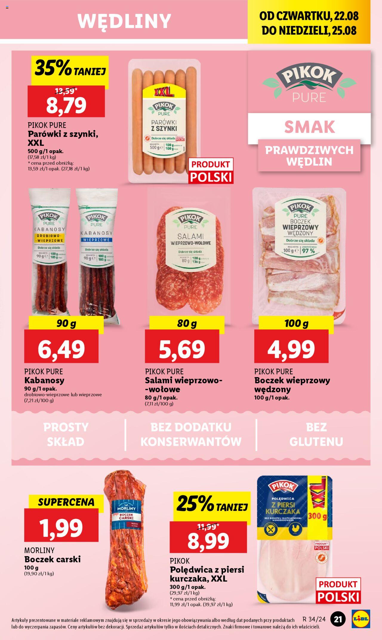LIDL gazetka ważna od 22.08.2024 do 25.08.2024 strona 25