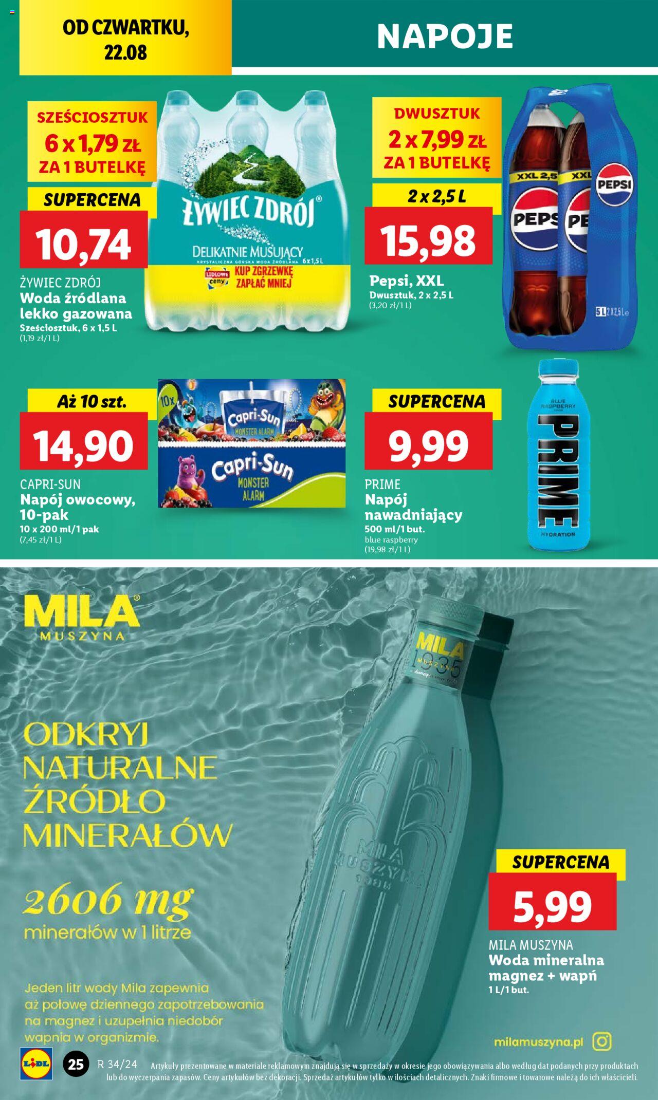 LIDL gazetka ważna od 22.08.2024 do 25.08.2024 strona 29
