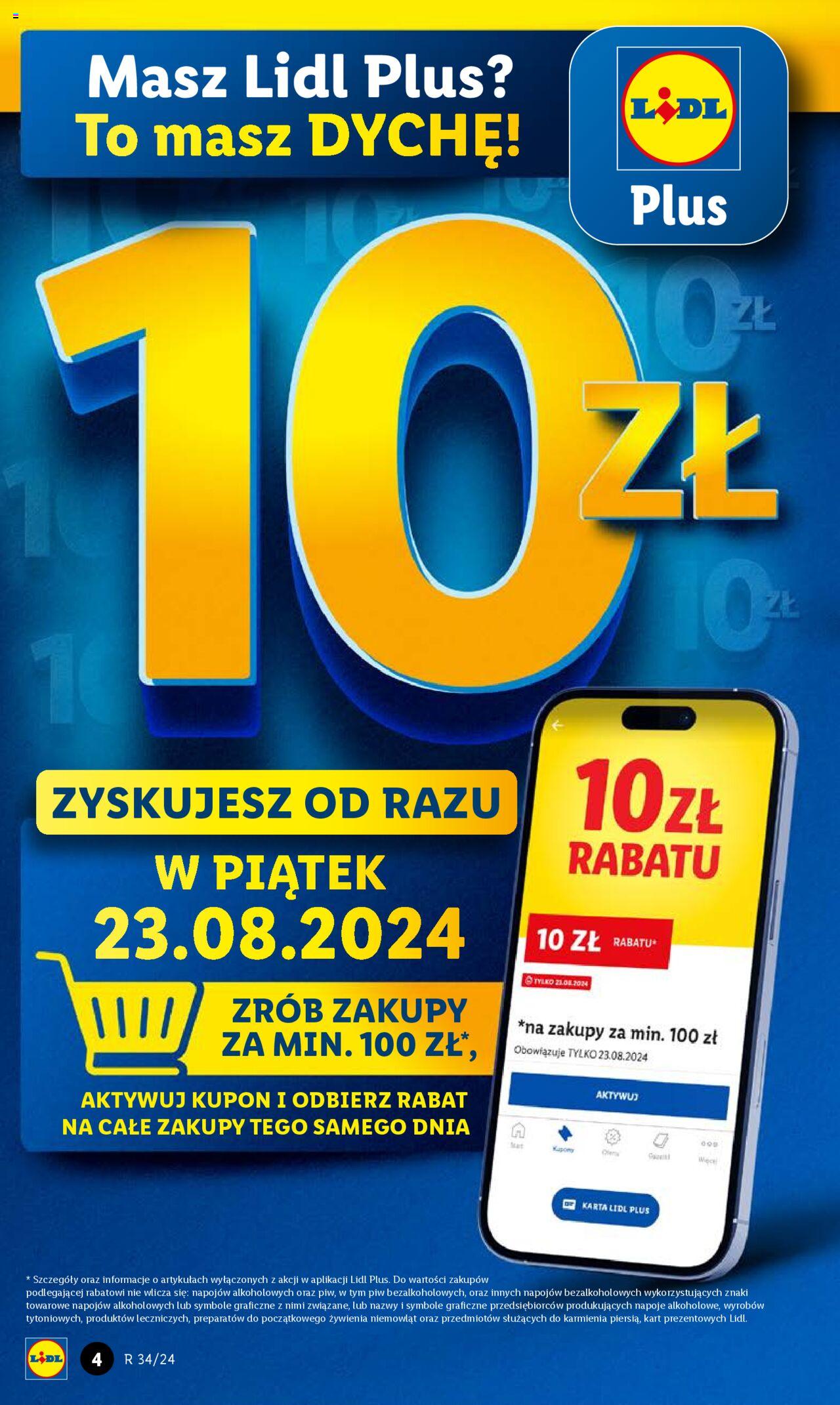 LIDL gazetka ważna od 22.08.2024 do 25.08.2024 strona 4
