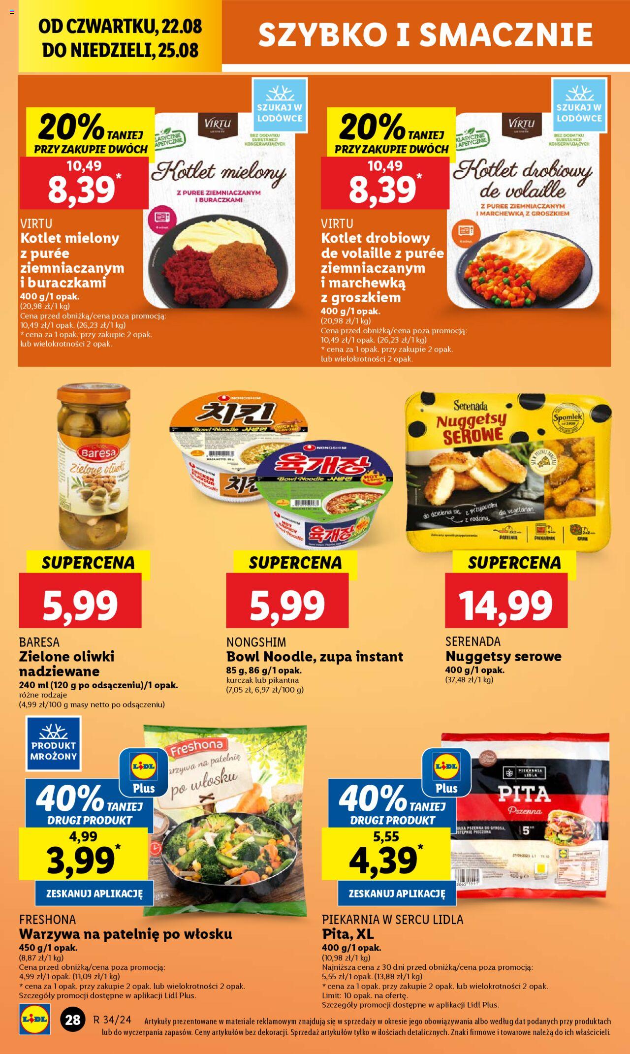 LIDL gazetka ważna od 22.08.2024 do 25.08.2024 strona 33