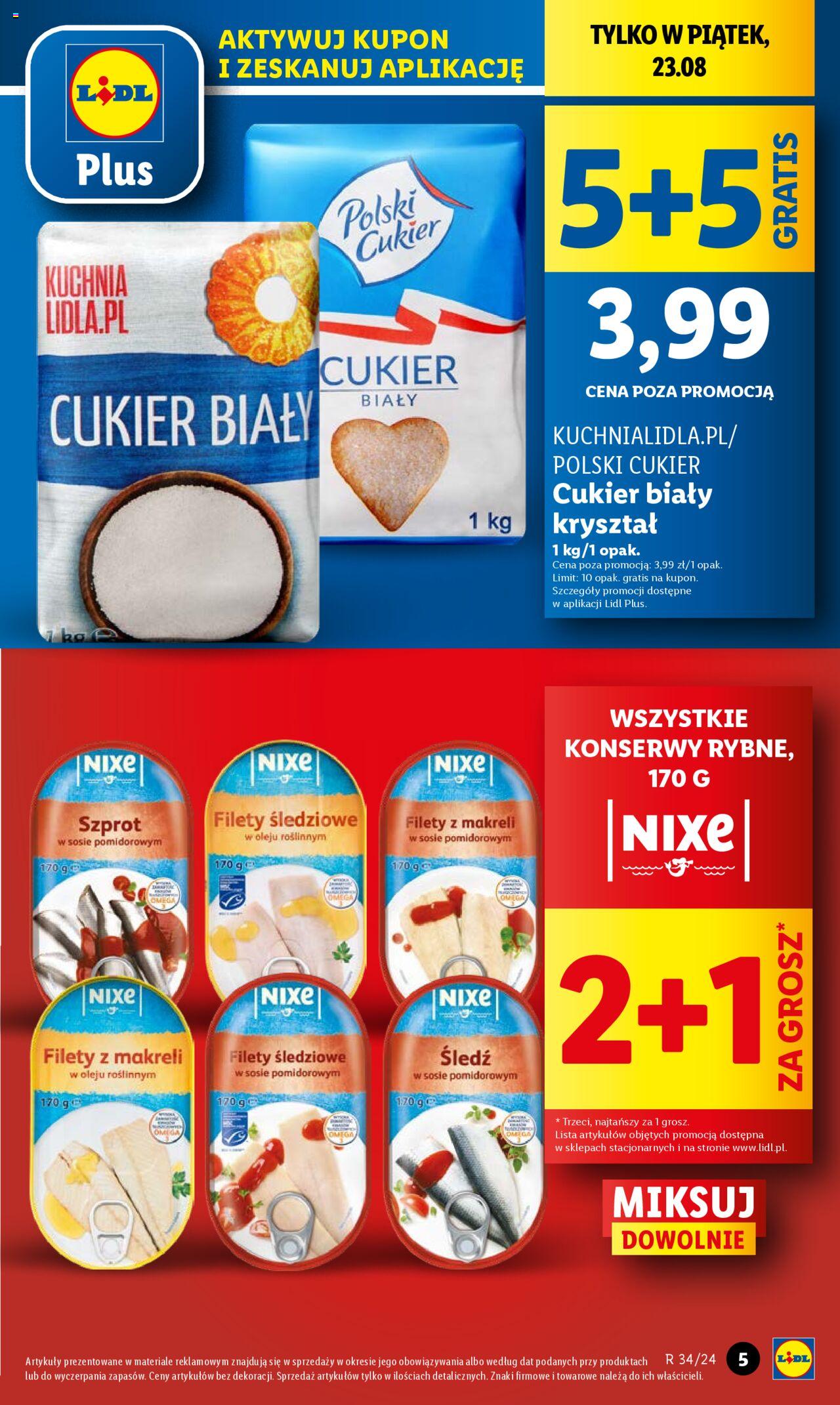 LIDL gazetka ważna od 22.08.2024 do 25.08.2024 strona 5