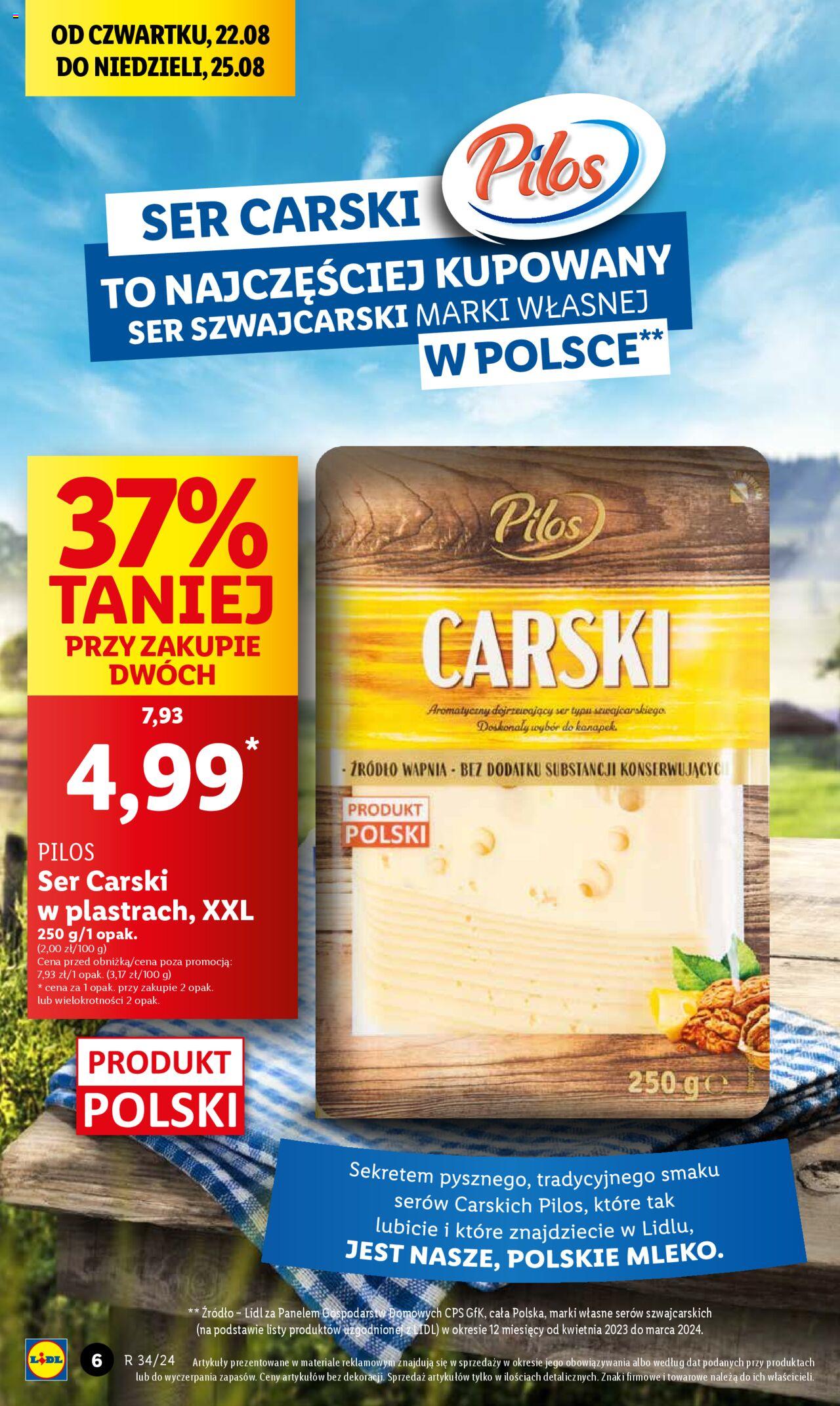 LIDL gazetka ważna od 22.08.2024 do 25.08.2024 strona 6