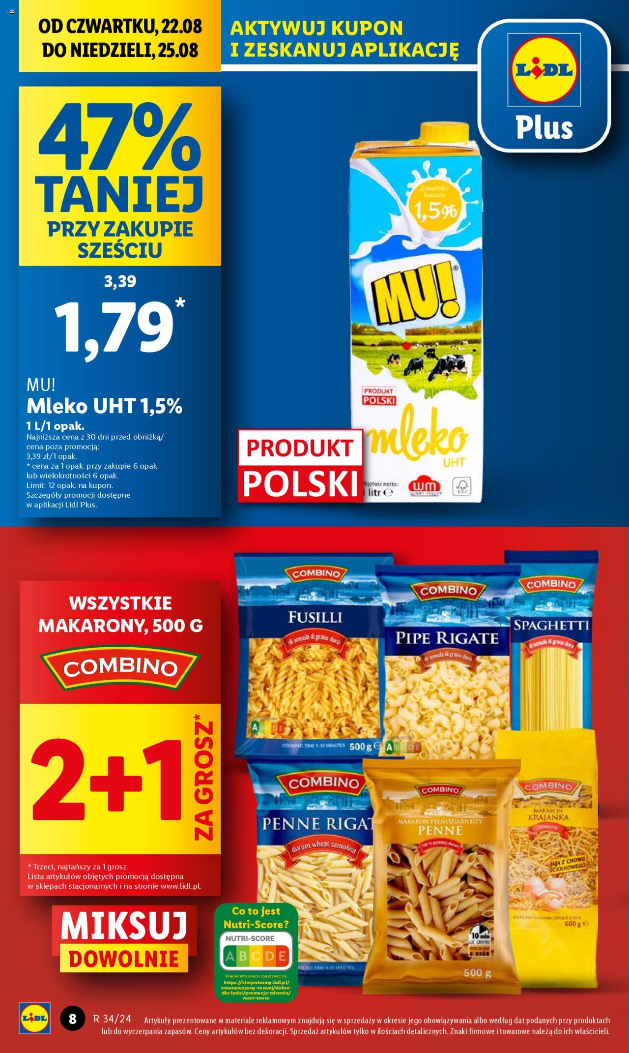 LIDL gazetka ważna od 22.08.2024 do 25.08.2024 strona 8