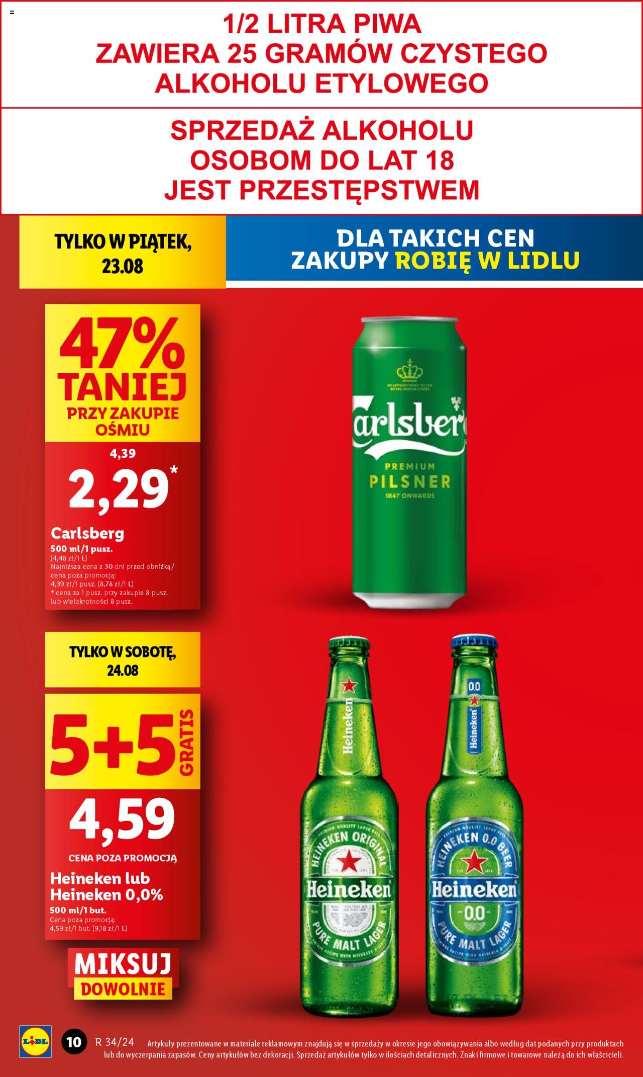 LIDL gazetka ważna od 22.08.2024 do 25.08.2024 strona 10
