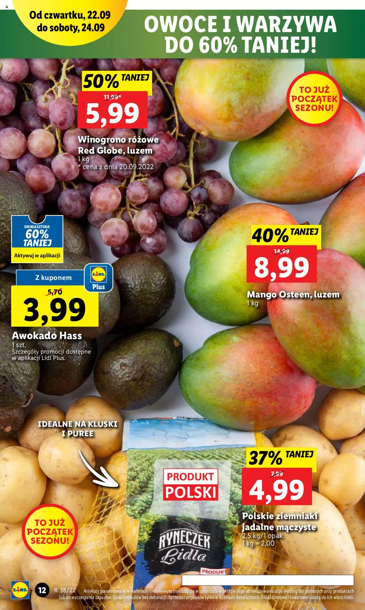 Lidl gazetka ważna od 22.09.2022 do 24.09.2022 strona 12