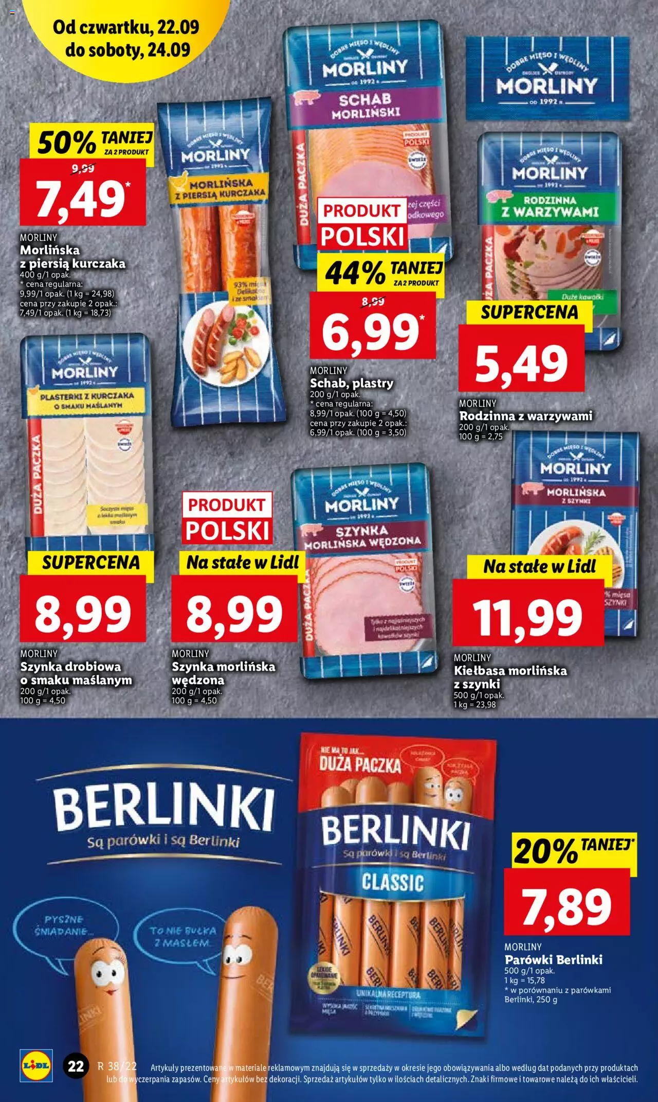 Lidl gazetka ważna od 22.09.2022 do 24.09.2022 strona 19