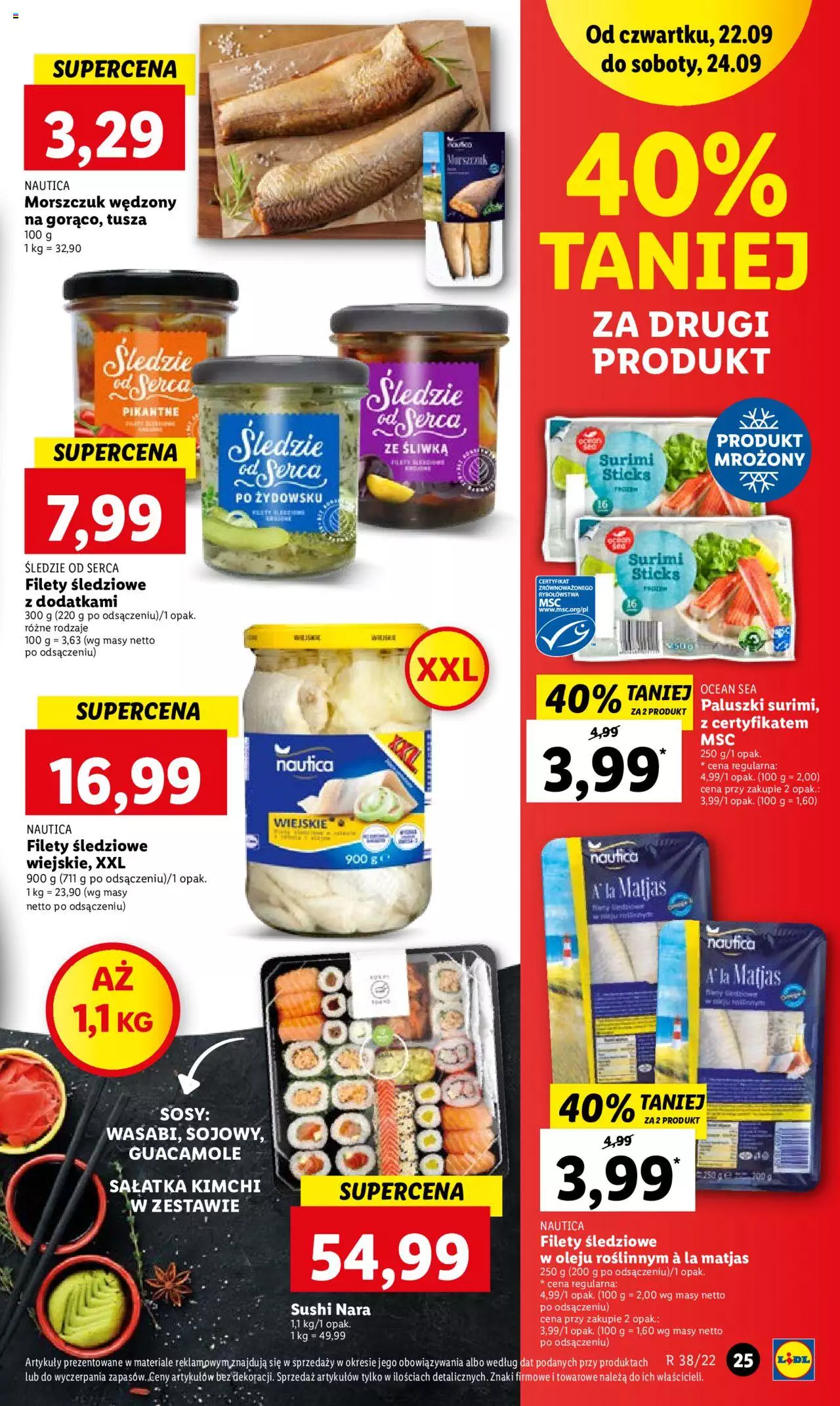 Lidl gazetka ważna od 22.09.2022 do 24.09.2022 strona 22