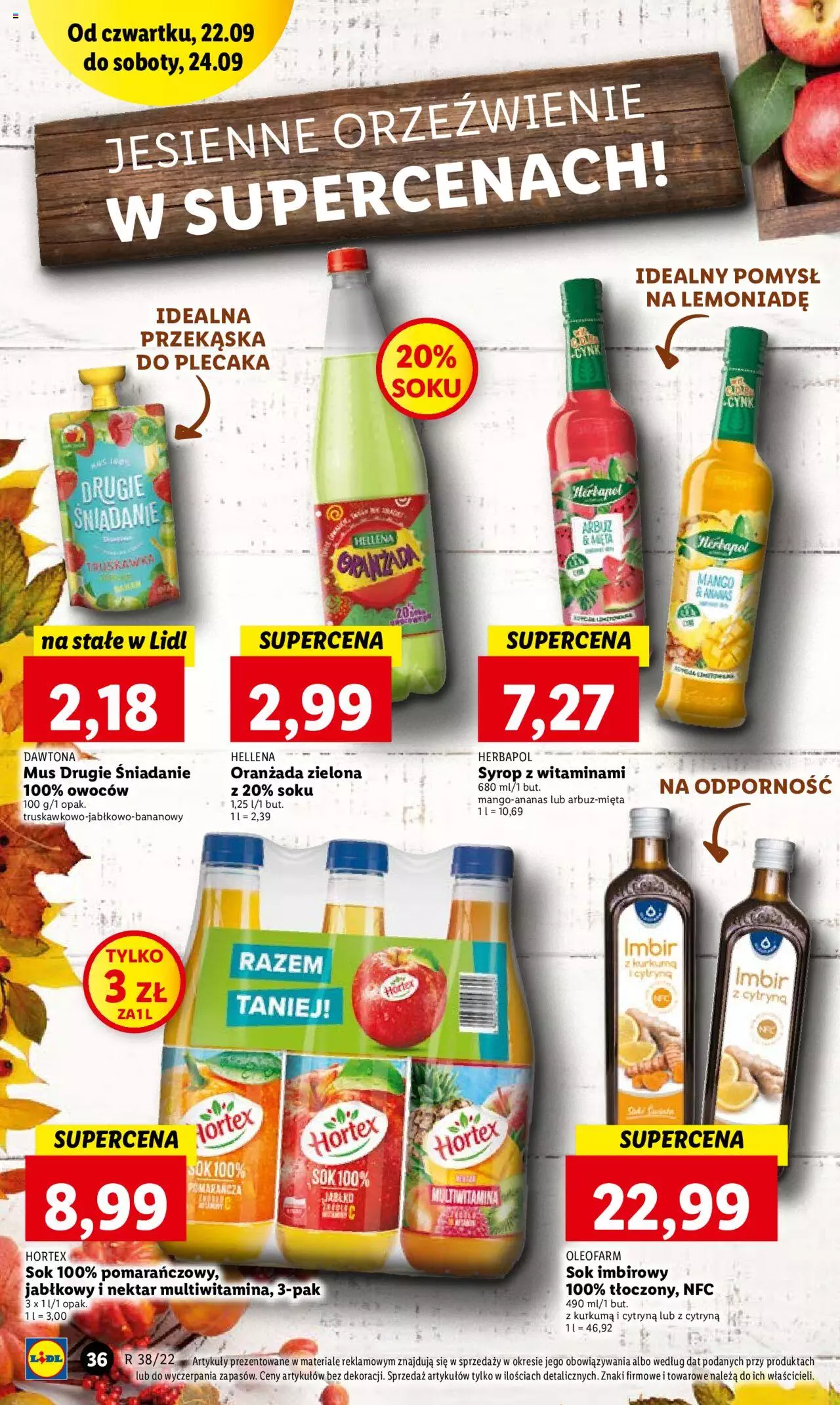 Lidl gazetka ważna od 22.09.2022 do 24.09.2022 strona 33
