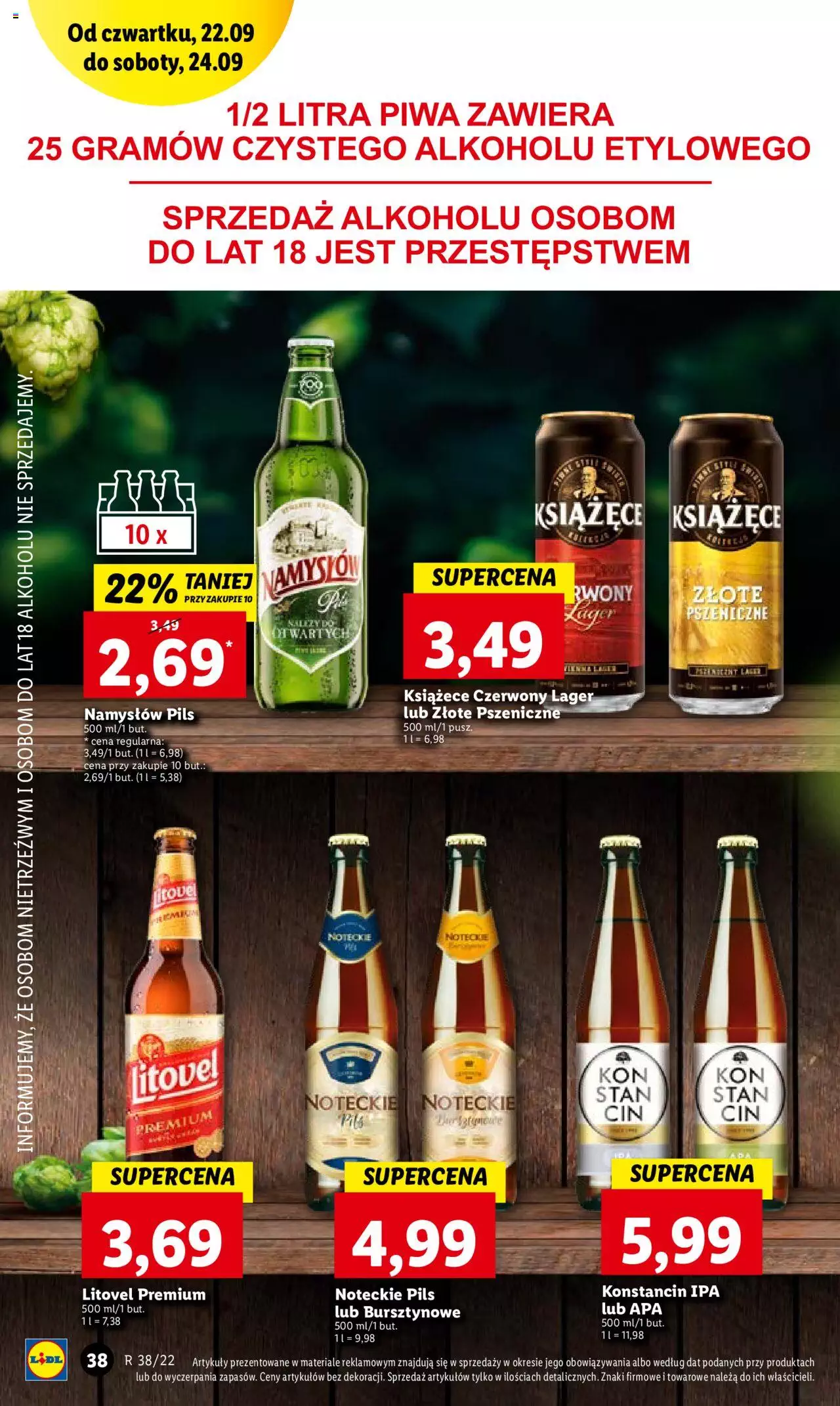 Lidl gazetka ważna od 22.09.2022 do 24.09.2022 strona 35