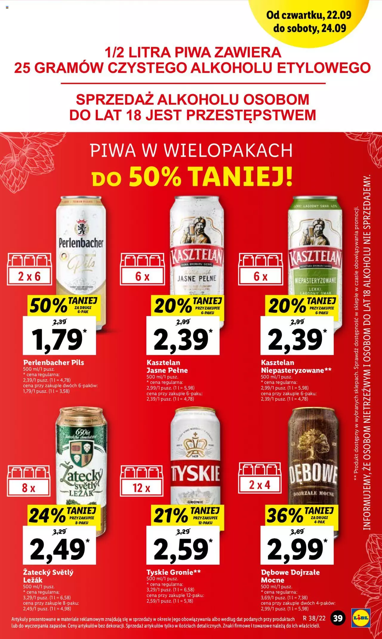 Lidl gazetka ważna od 22.09.2022 do 24.09.2022 strona 36