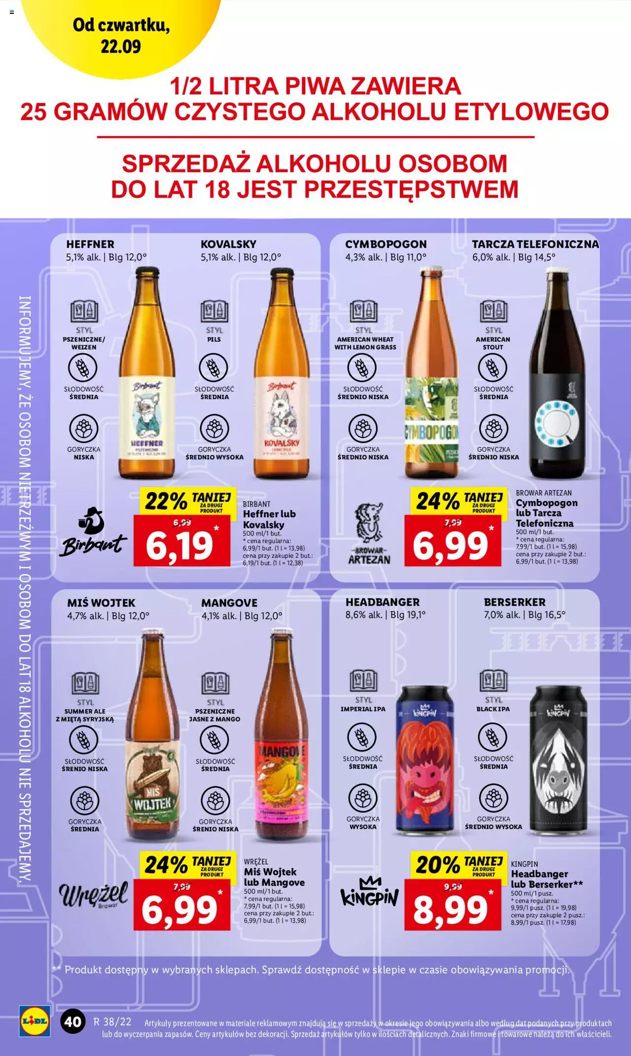 Lidl gazetka ważna od 22.09.2022 do 24.09.2022 strona 37