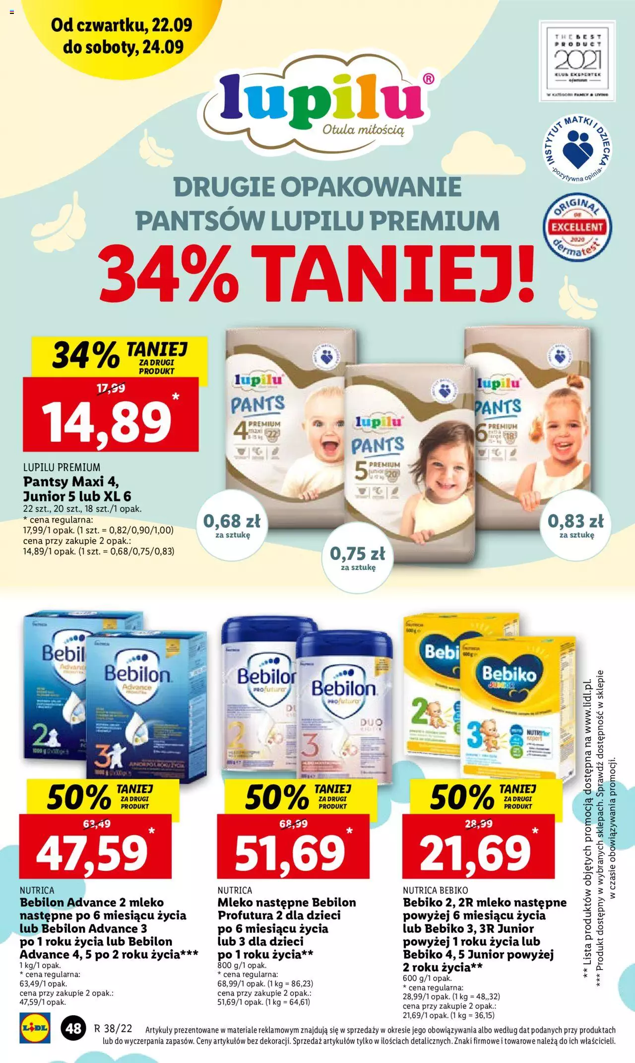 Lidl gazetka ważna od 22.09.2022 do 24.09.2022 strona 45