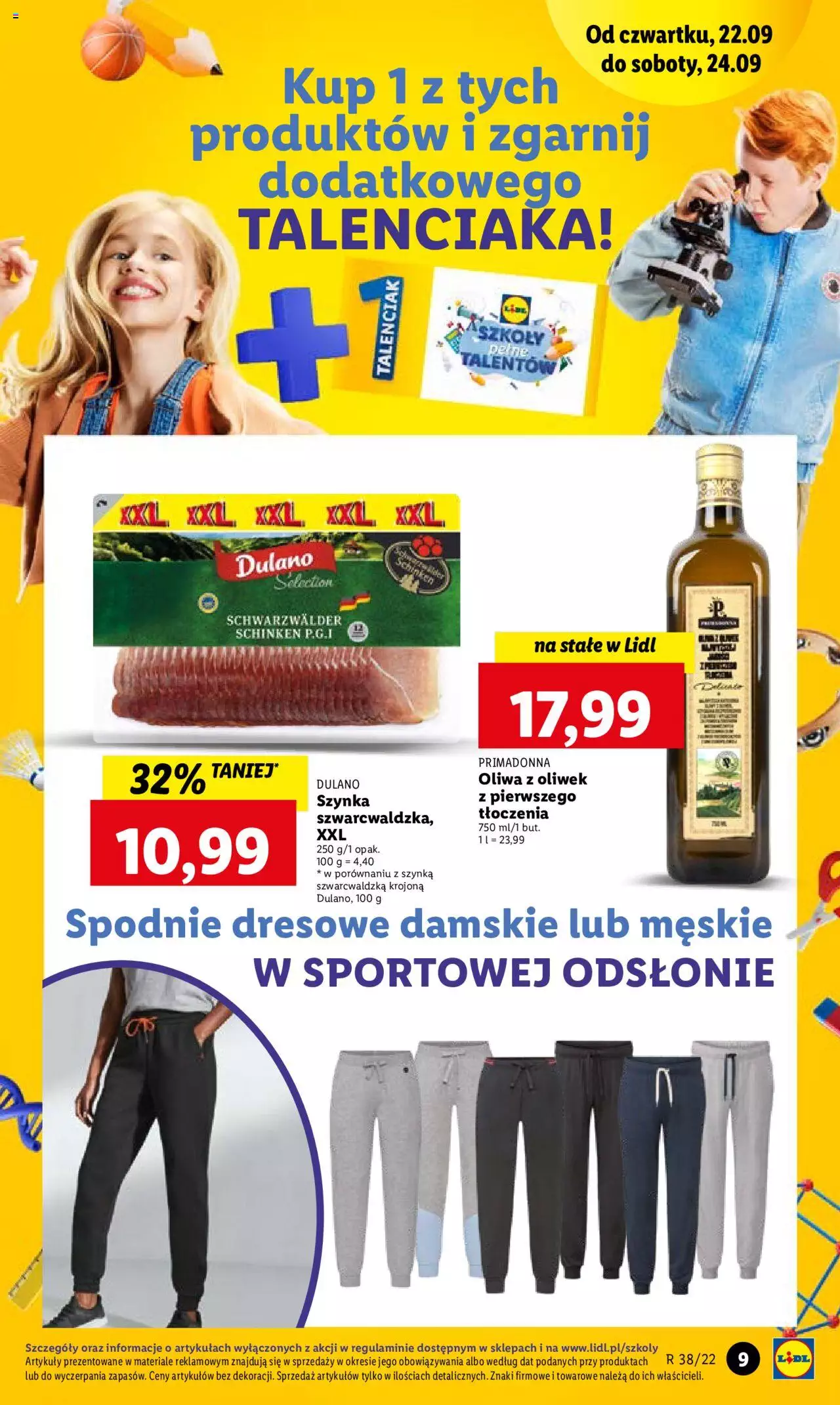 Lidl gazetka ważna od 22.09.2022 do 24.09.2022 strona 9