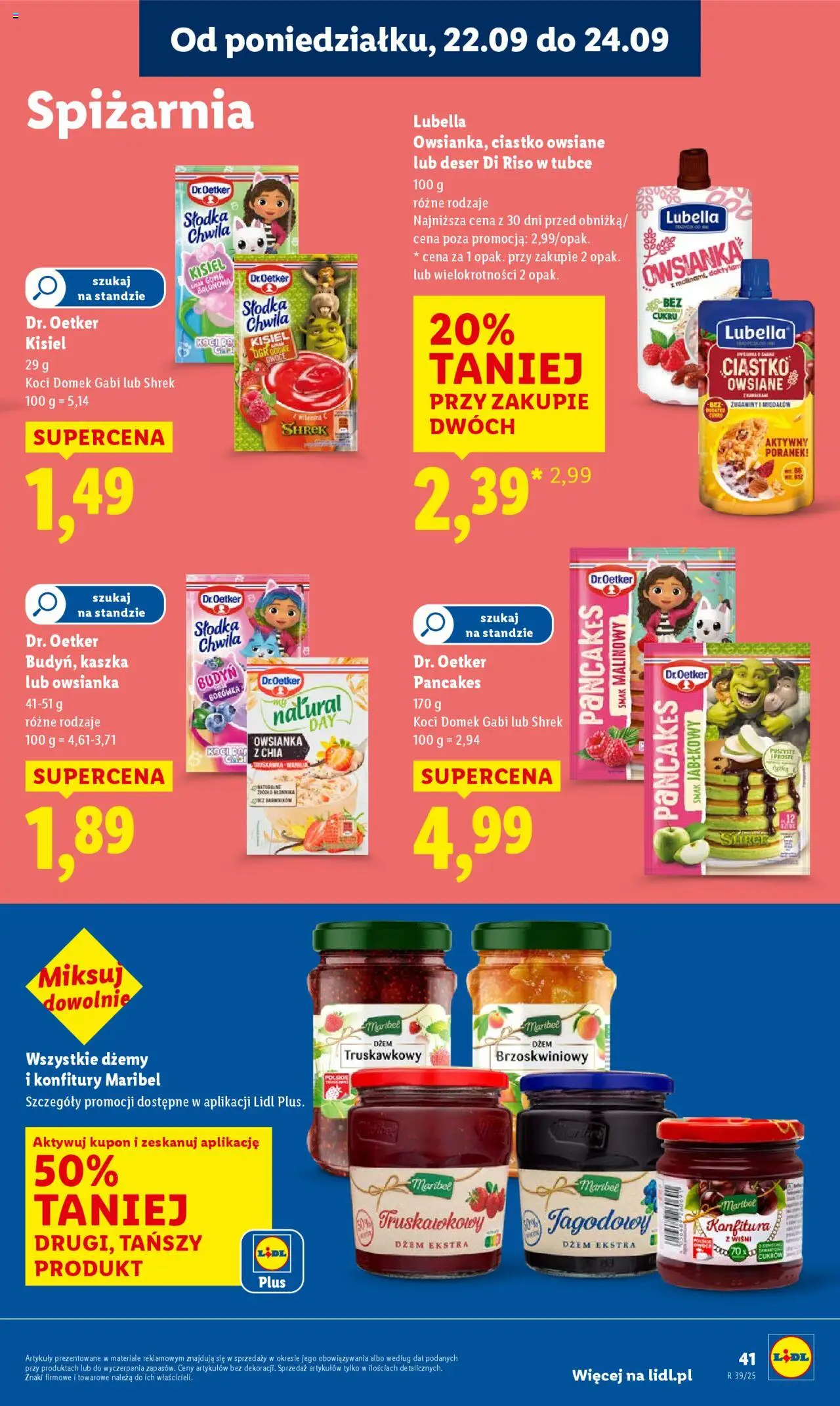LIDL gazetka ważna od 22.09.2025 do 24.09.2025 strona 49