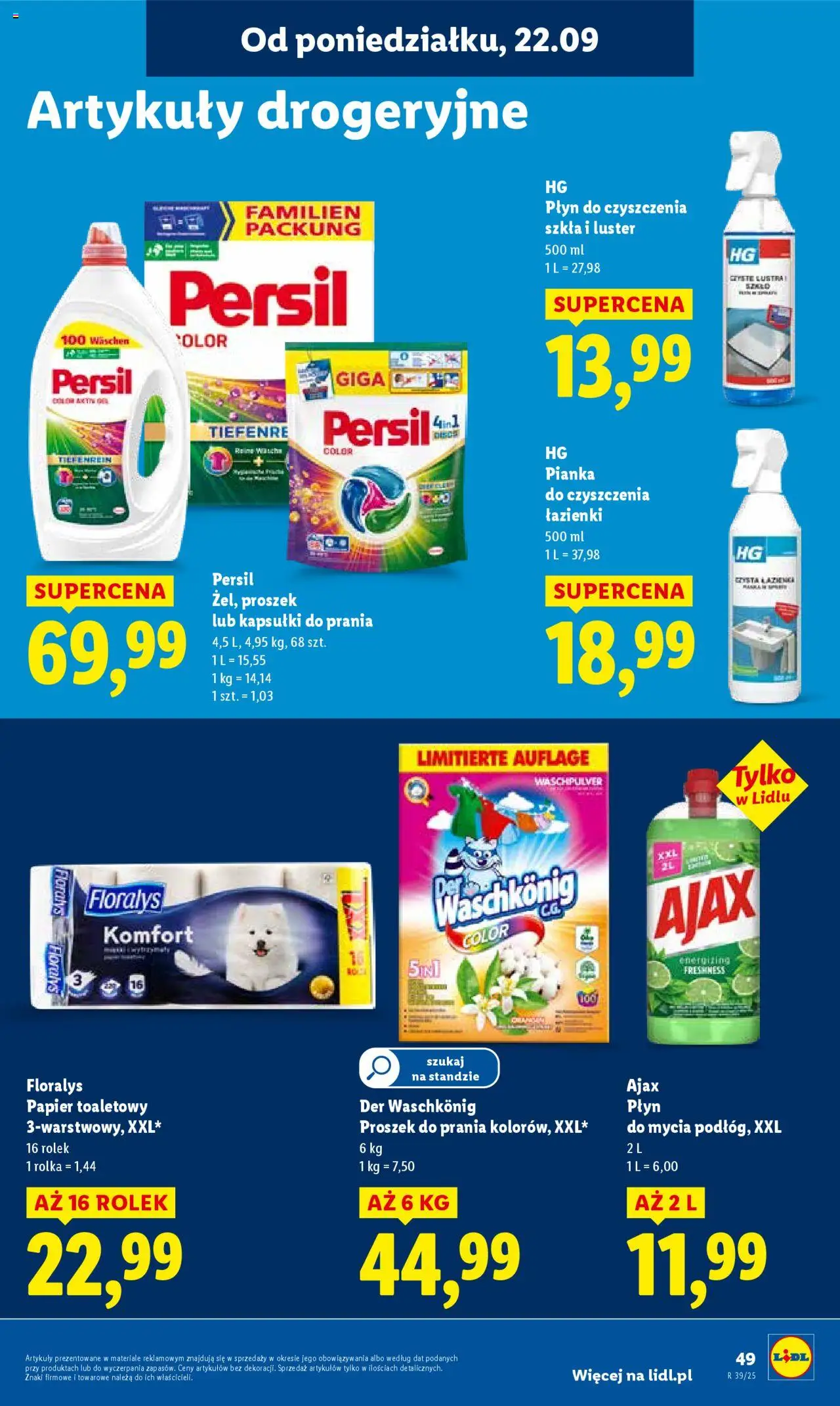 LIDL gazetka ważna od 22.09.2025 do 24.09.2025 strona 61