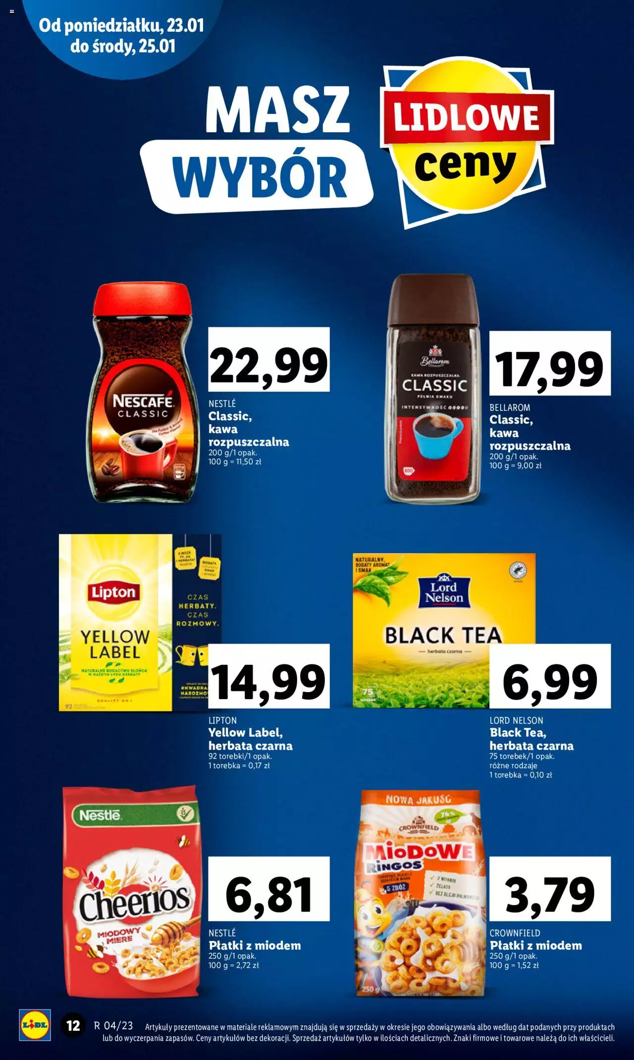 Lidl gazetka ważna od 23.01.2023 do 25.01.2023 strona 12