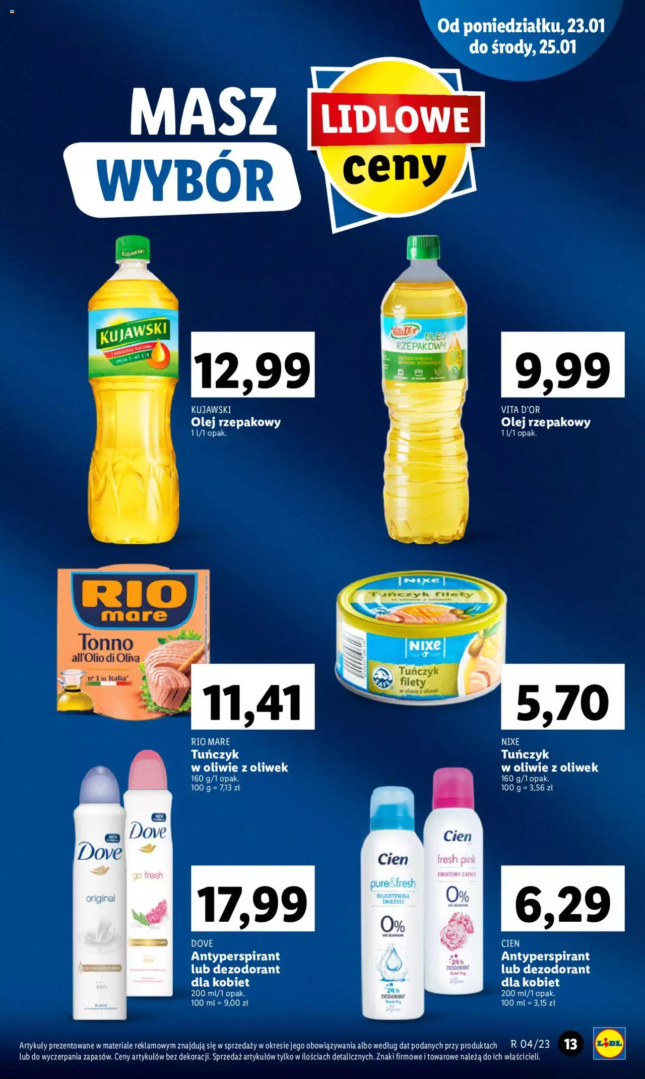 Lidl gazetka ważna od 23.01.2023 do 25.01.2023 strona 13