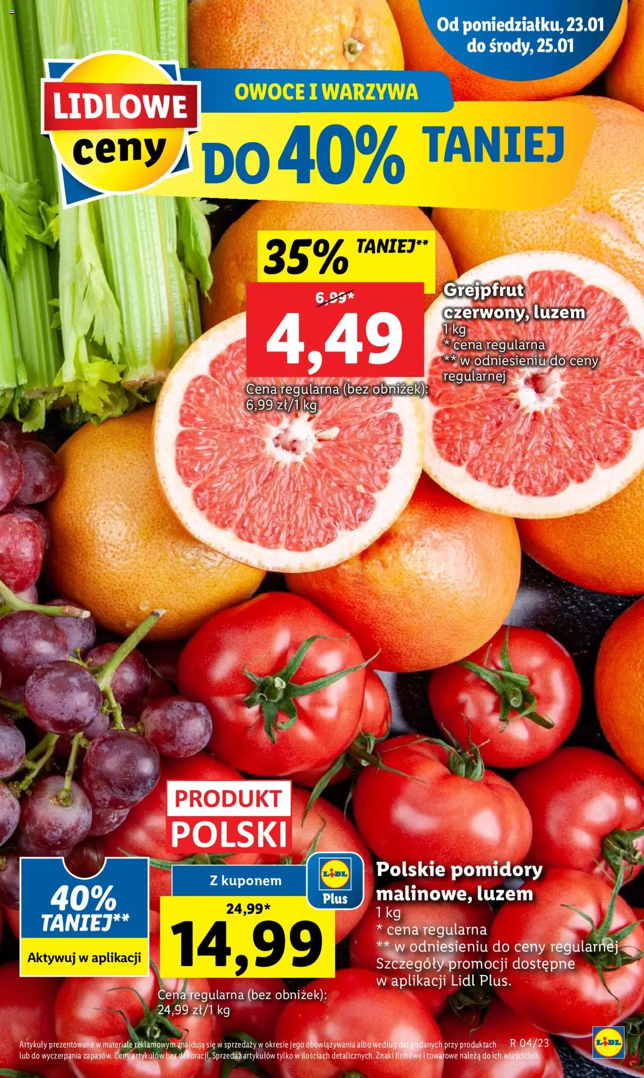 Lidl gazetka ważna od 23.01.2023 do 25.01.2023 strona 15
