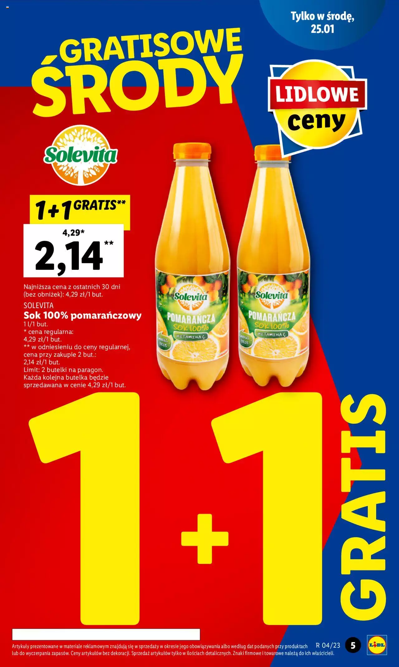 Lidl gazetka ważna od 23.01.2023 do 25.01.2023 strona 5