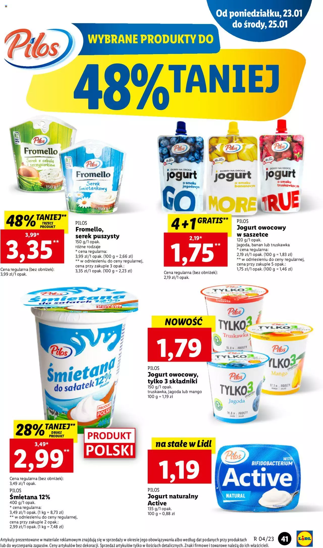 Lidl gazetka ważna od 23.01.2023 do 25.01.2023 strona 43