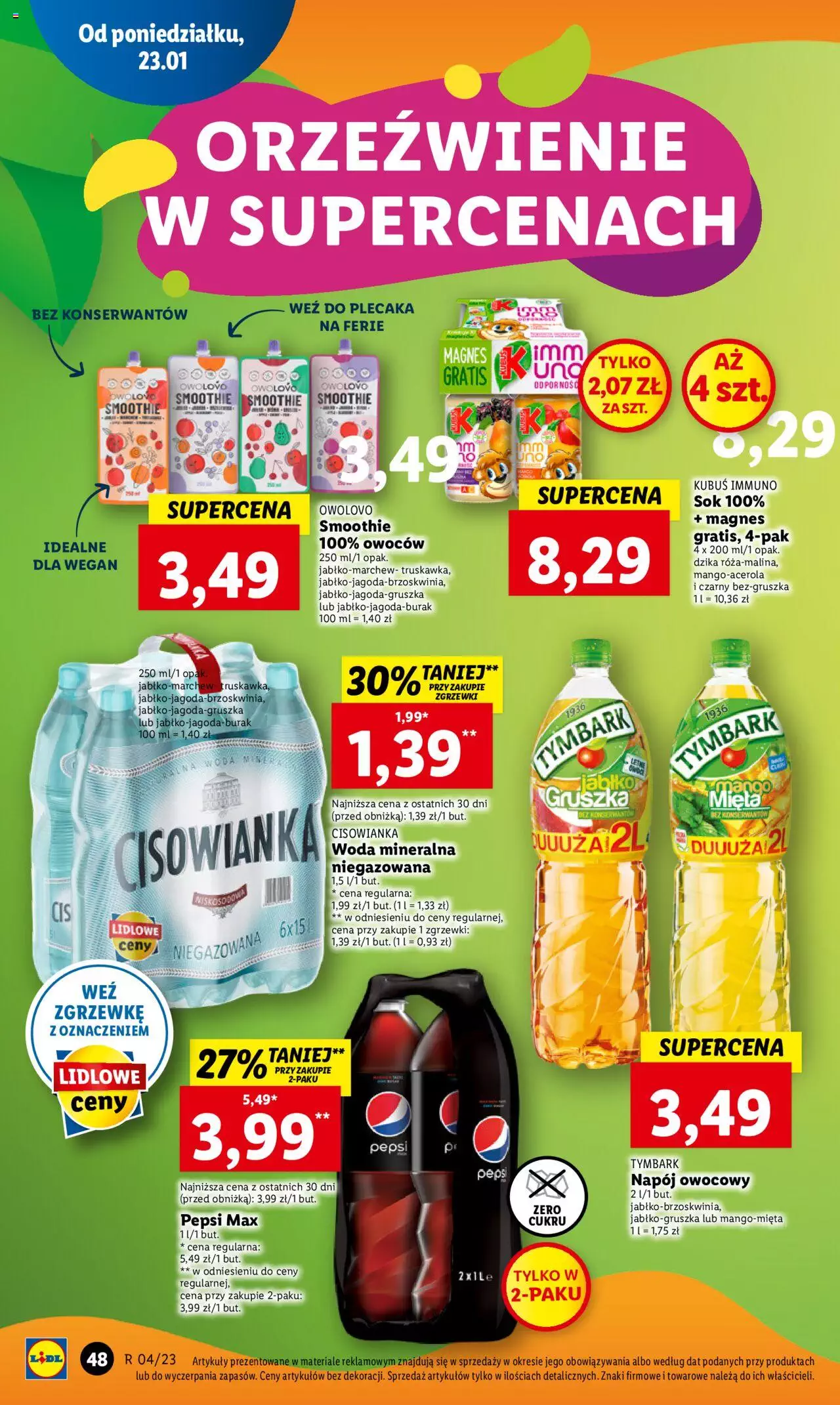 Lidl gazetka ważna od 23.01.2023 do 25.01.2023 strona 50
