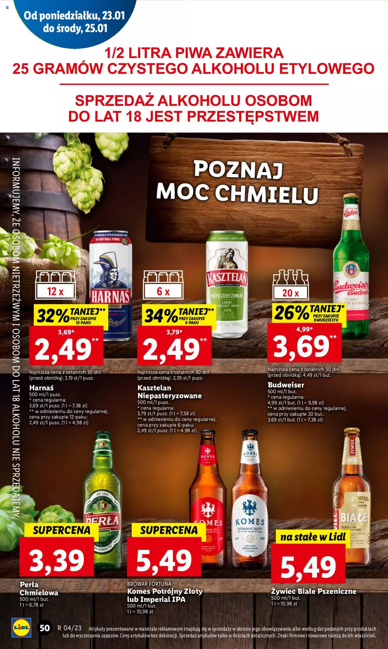 Lidl gazetka ważna od 23.01.2023 do 25.01.2023 strona 54