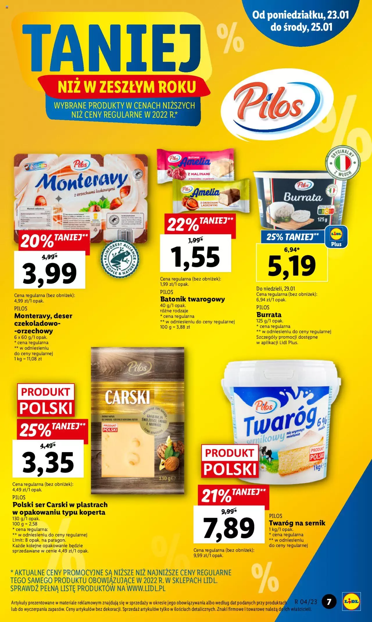 Lidl gazetka ważna od 23.01.2023 do 25.01.2023 strona 7