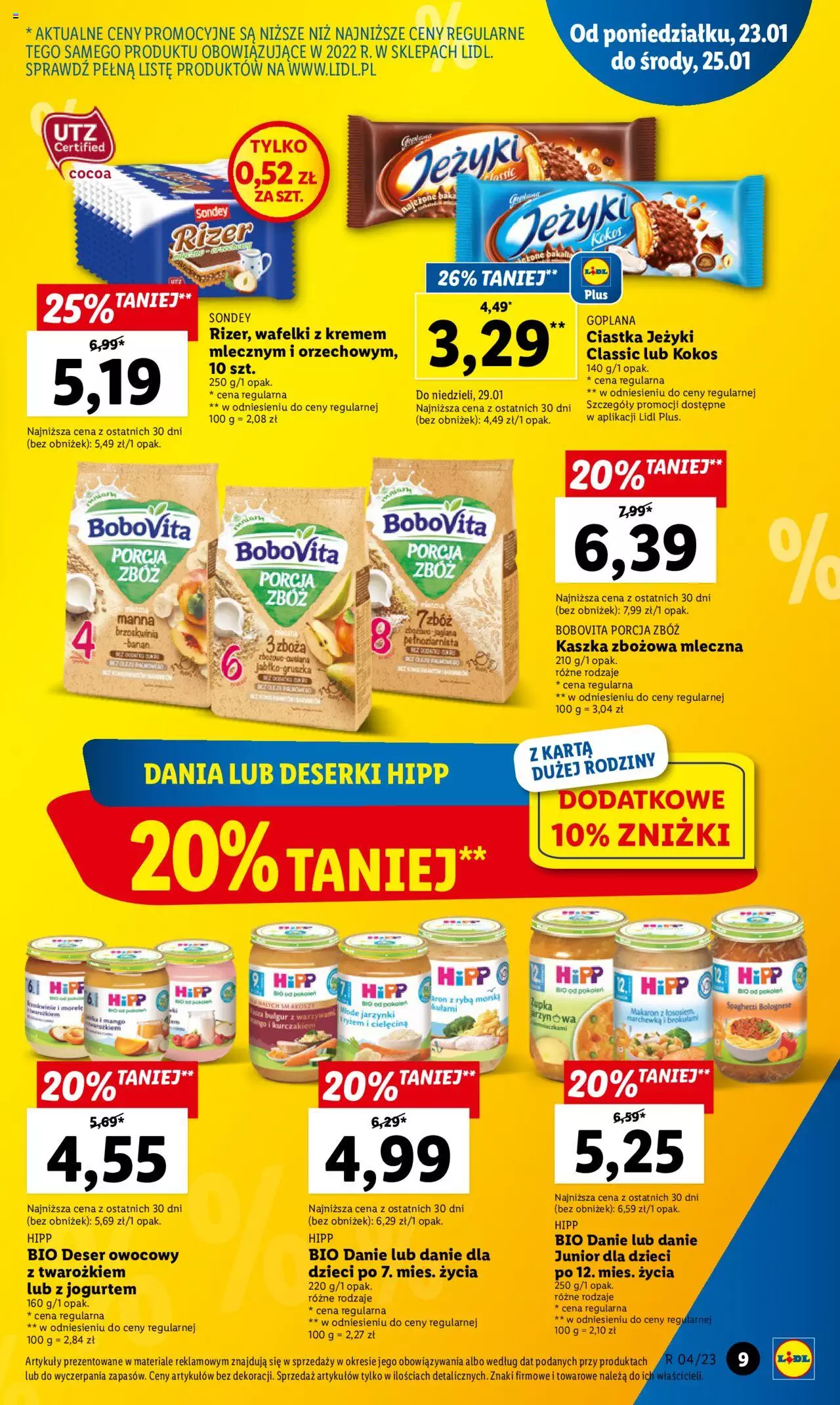 Lidl gazetka ważna od 23.01.2023 do 25.01.2023 strona 9