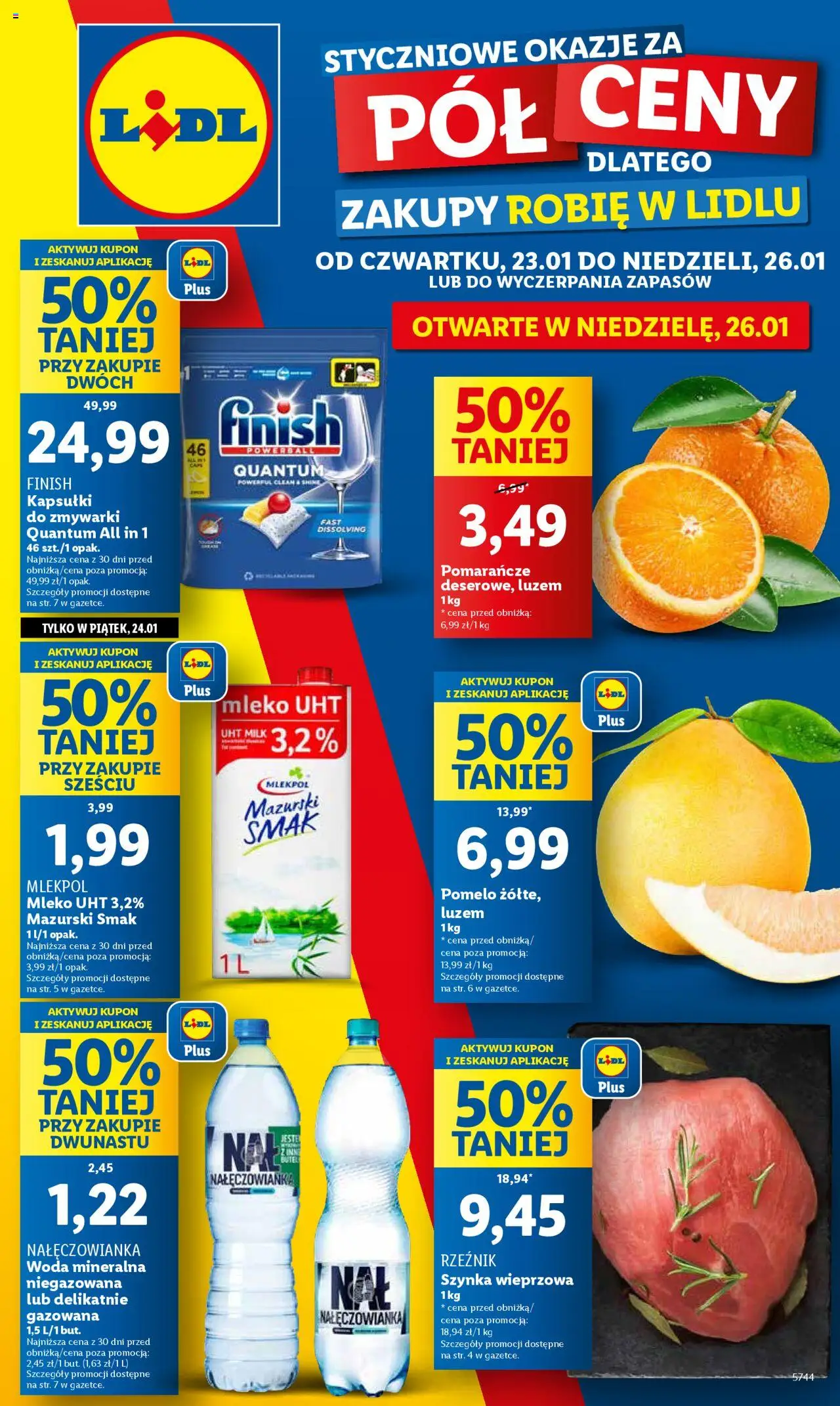 LIDL gazetka ważna od 23.01.2025 do 26.01.2025 strona 1