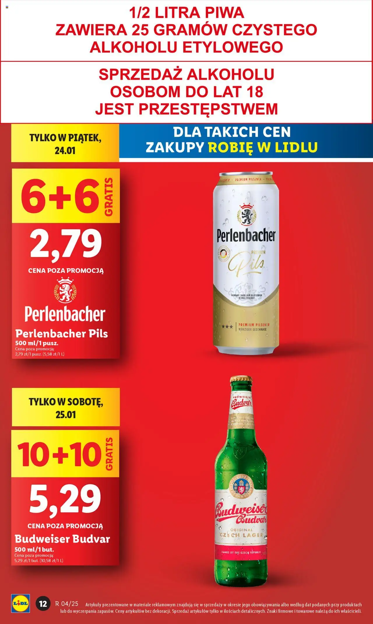 LIDL gazetka ważna od 23.01.2025 do 26.01.2025 strona 12