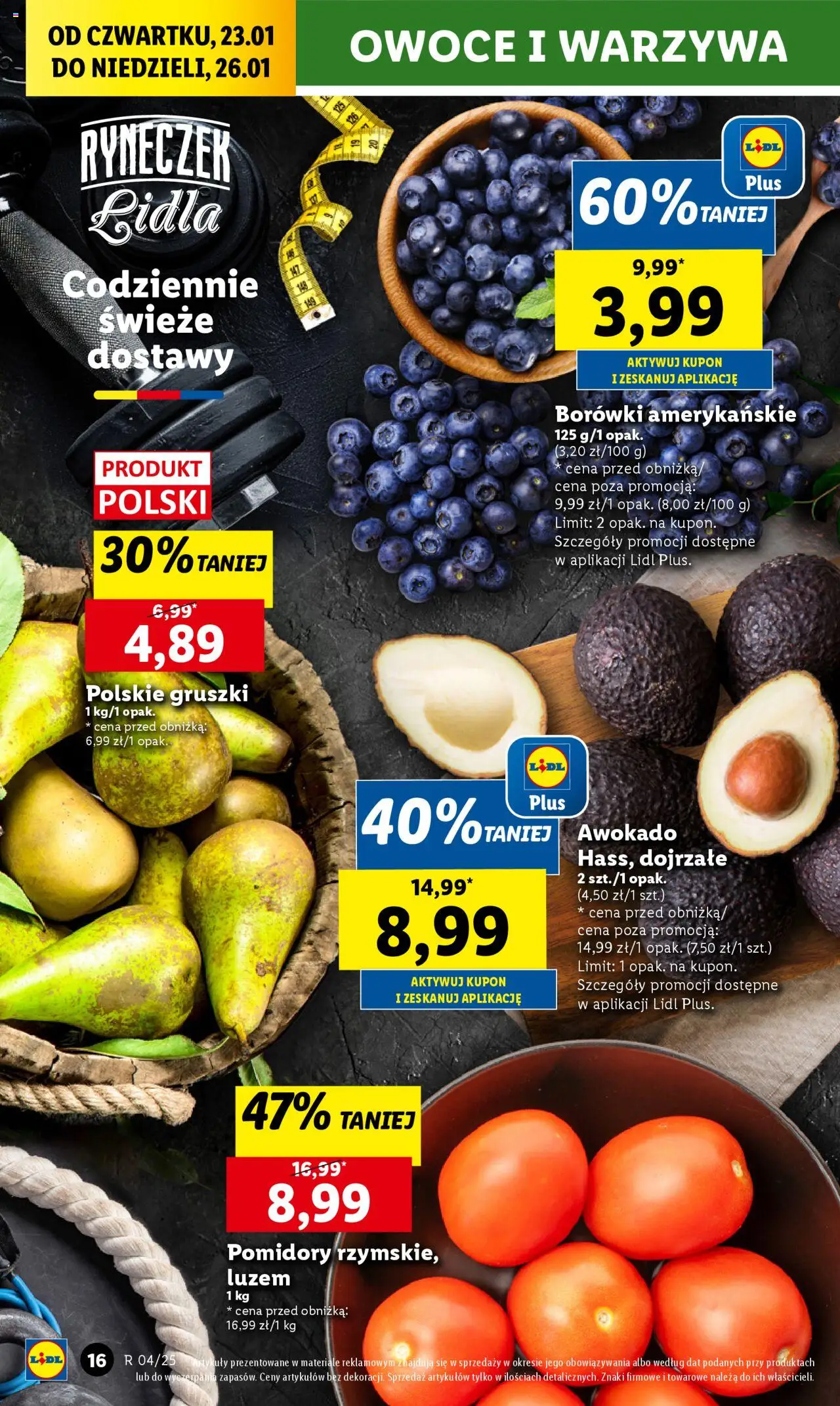LIDL gazetka ważna od 23.01.2025 do 26.01.2025 strona 16