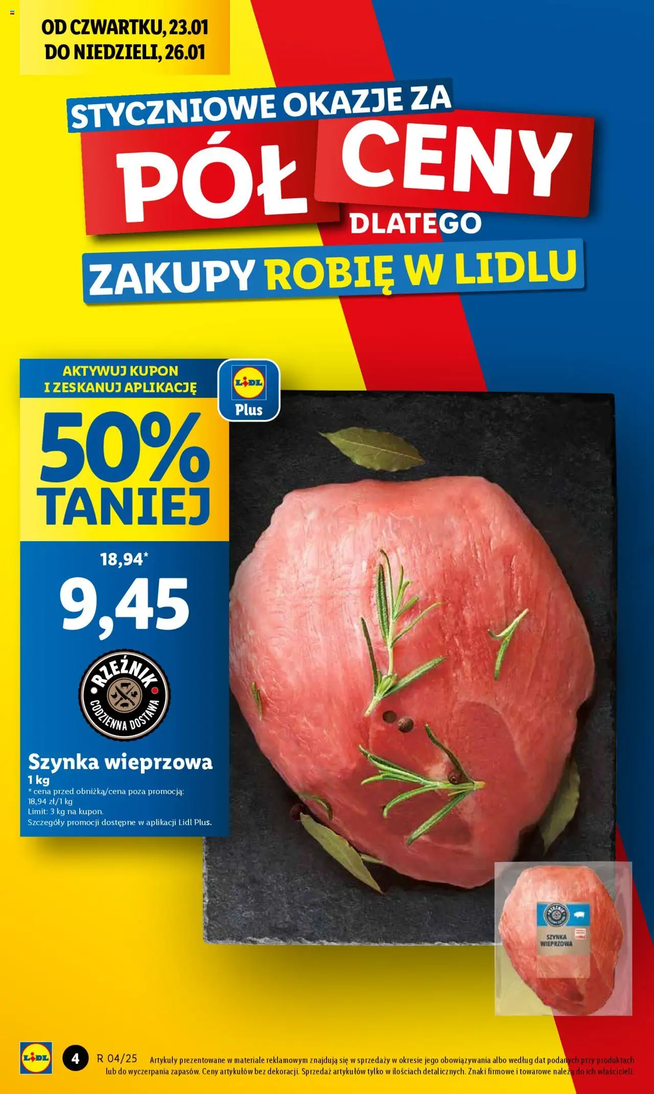 LIDL gazetka ważna od 23.01.2025 do 26.01.2025 strona 4