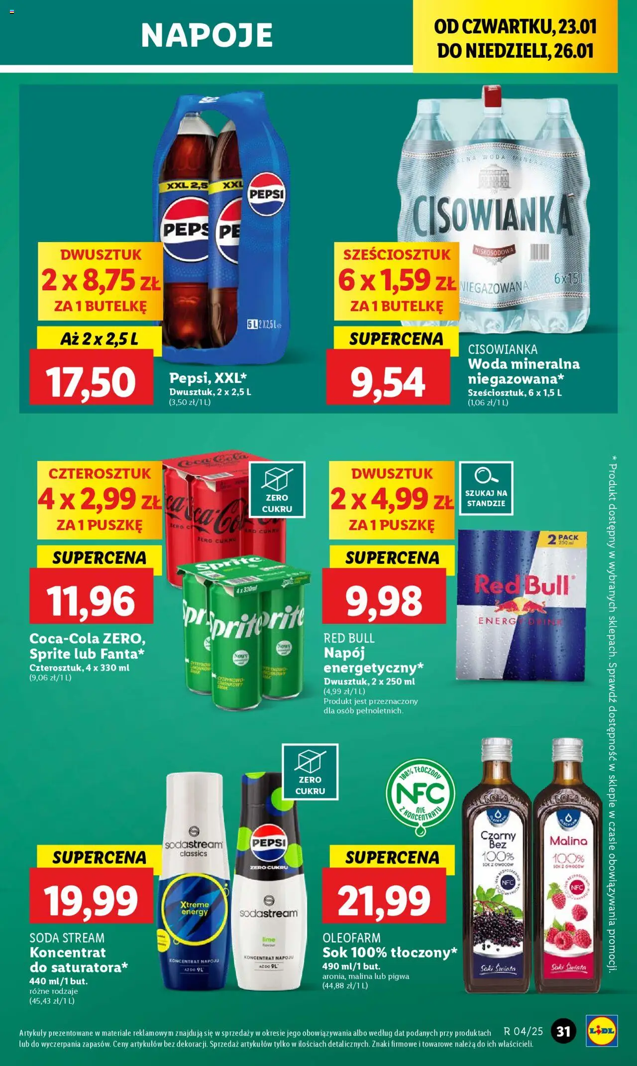 LIDL gazetka ważna od 23.01.2025 do 26.01.2025 strona 33