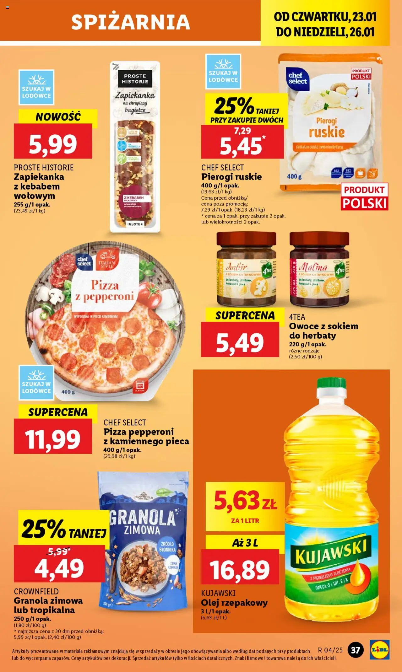LIDL gazetka ważna od 23.01.2025 do 26.01.2025 strona 39