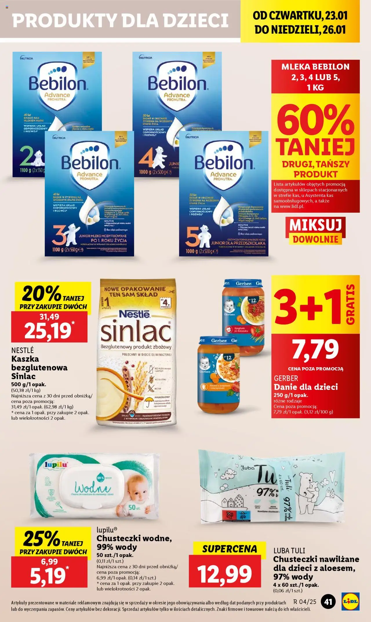LIDL gazetka ważna od 23.01.2025 do 26.01.2025 strona 43