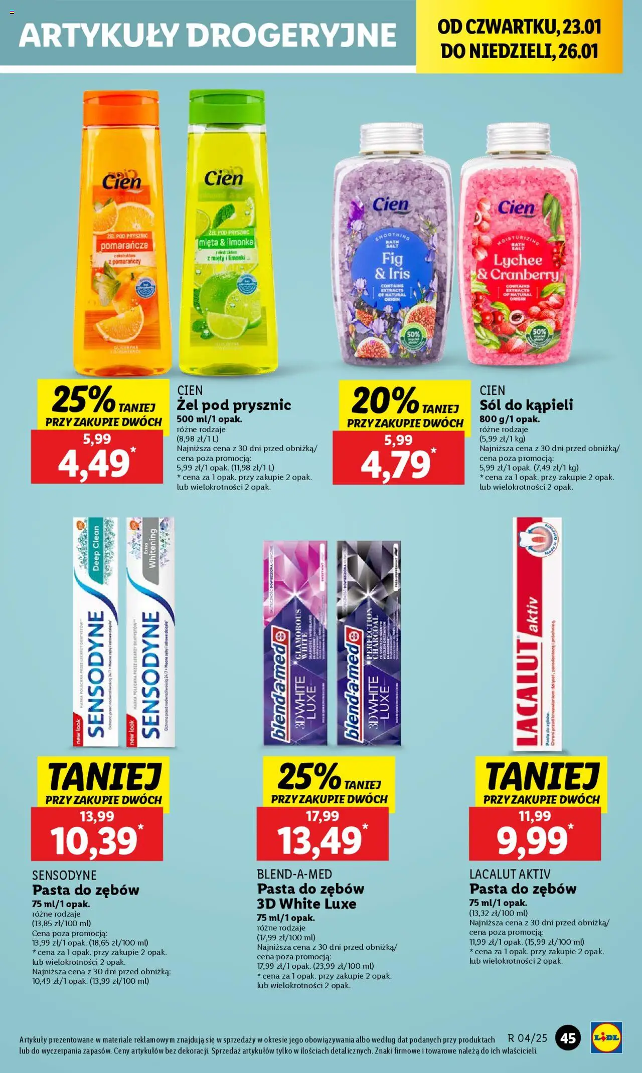 LIDL gazetka ważna od 23.01.2025 do 26.01.2025 strona 47